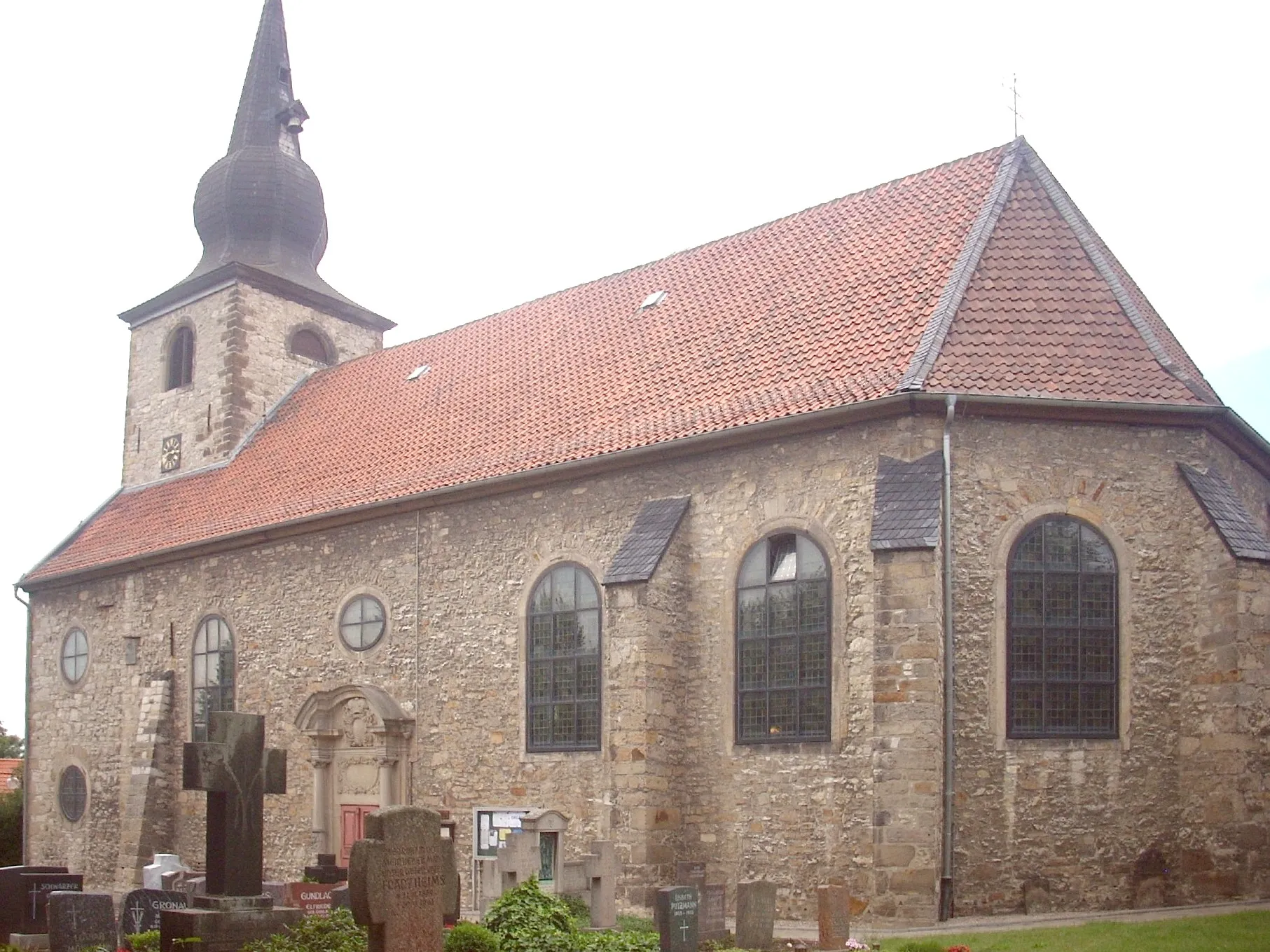 Photo showing: Kath. Kirche St. Pankratius, Groß Förste, Landkreis Hildesheim