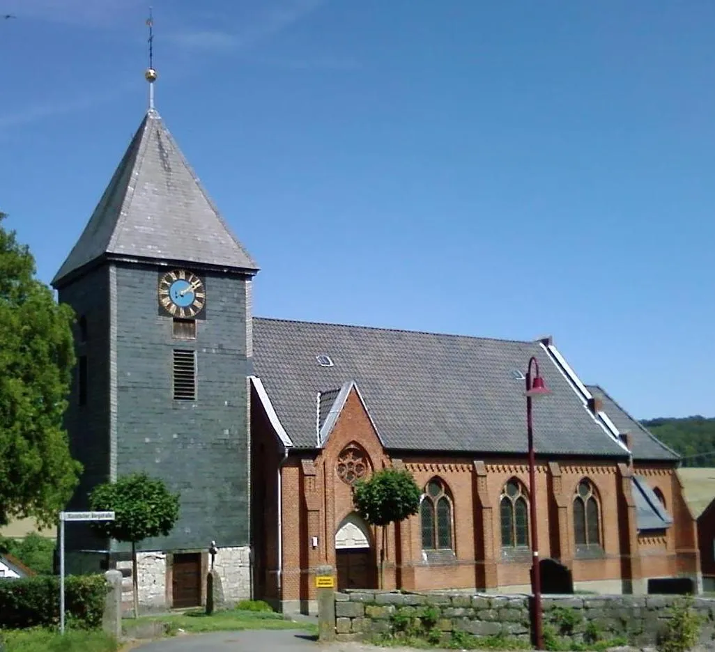 Photo showing: Die Kirche in Nienstedt