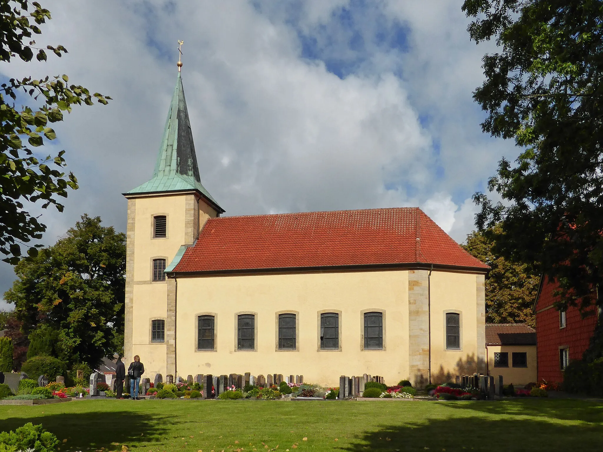 Photo showing: St. Georg-Kirche in Adlum bei Harsum