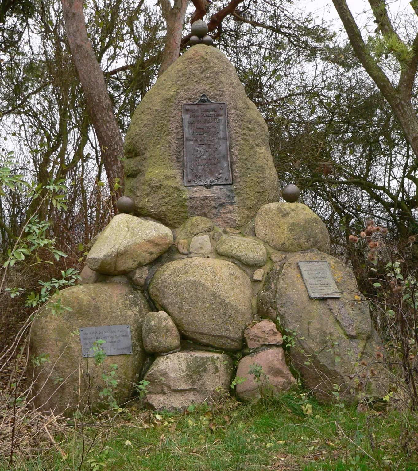 Photo showing: Denkmal zur Schlacht bei Hastenbeck