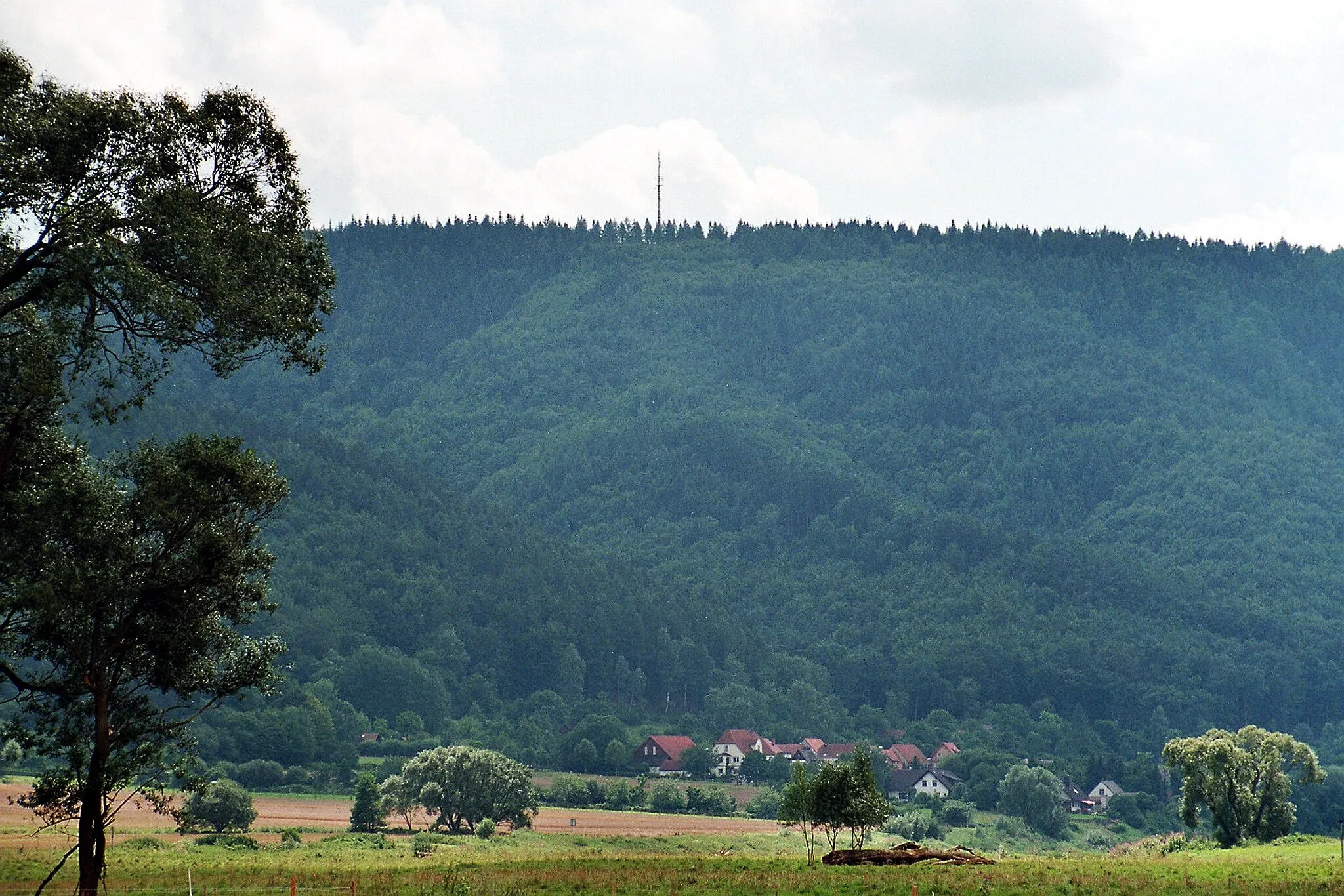 Photo showing: Bursfelde (Hann. Münden), view to Glashütte