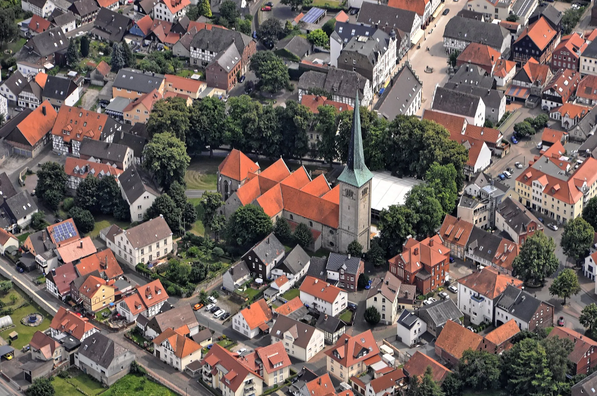 Photo showing: Kapuzinerkirche in Brakel, erbaut 1715-1719 von Johann Conrad Schlaun