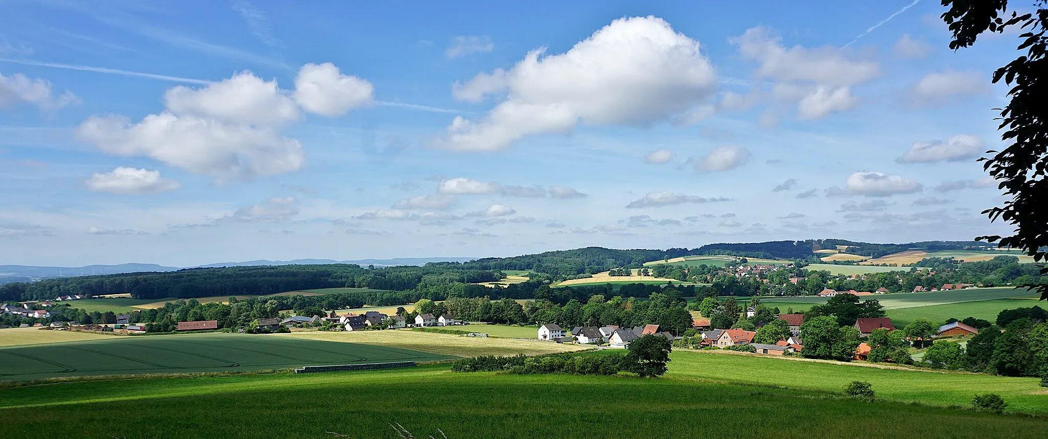 Photo showing: Blick auf Matorf (Lemgo).