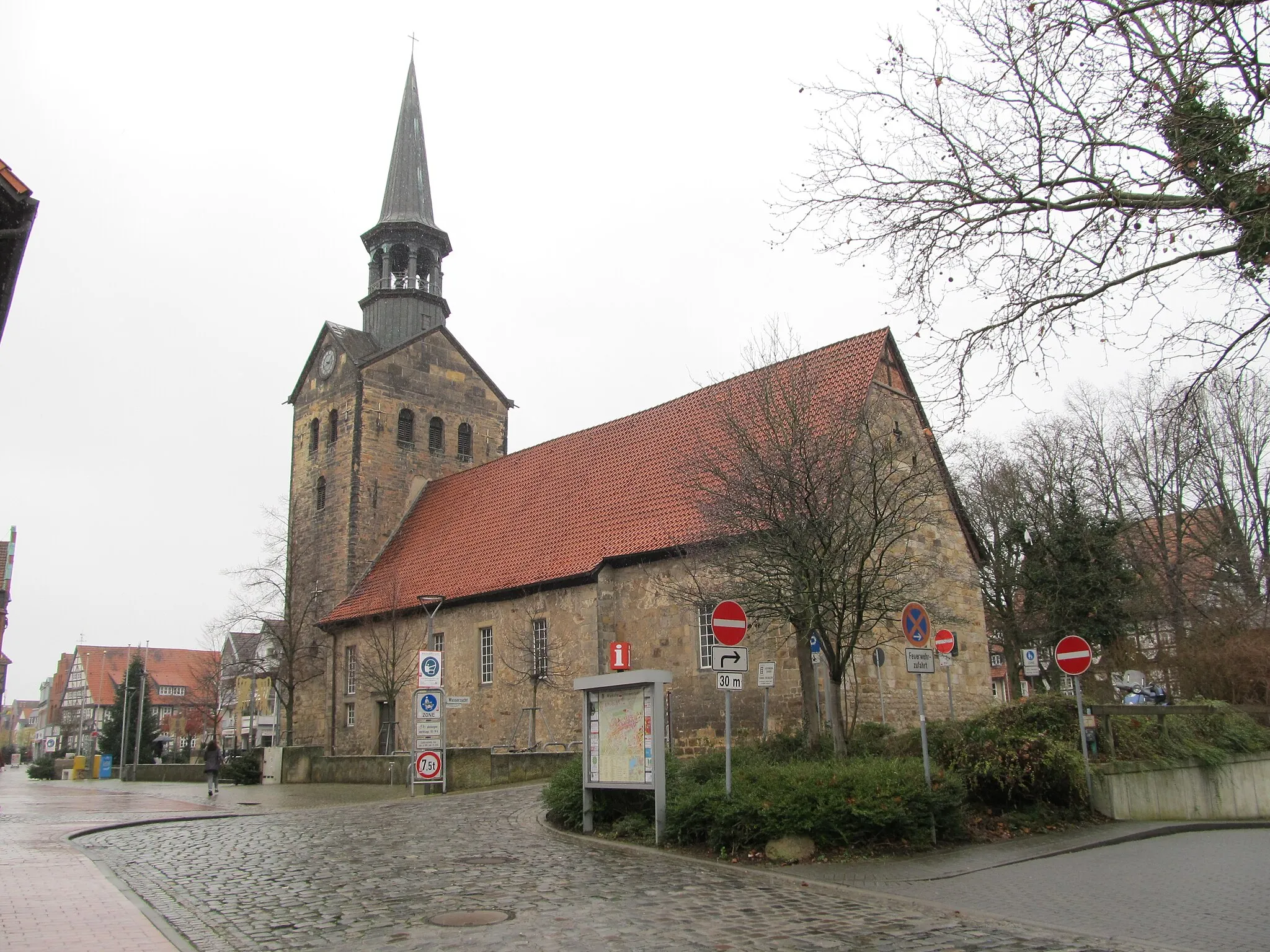 Photo showing: die Marktkirche St. Bartholomaei in der Stiftsstraße 1 in Wunstorf