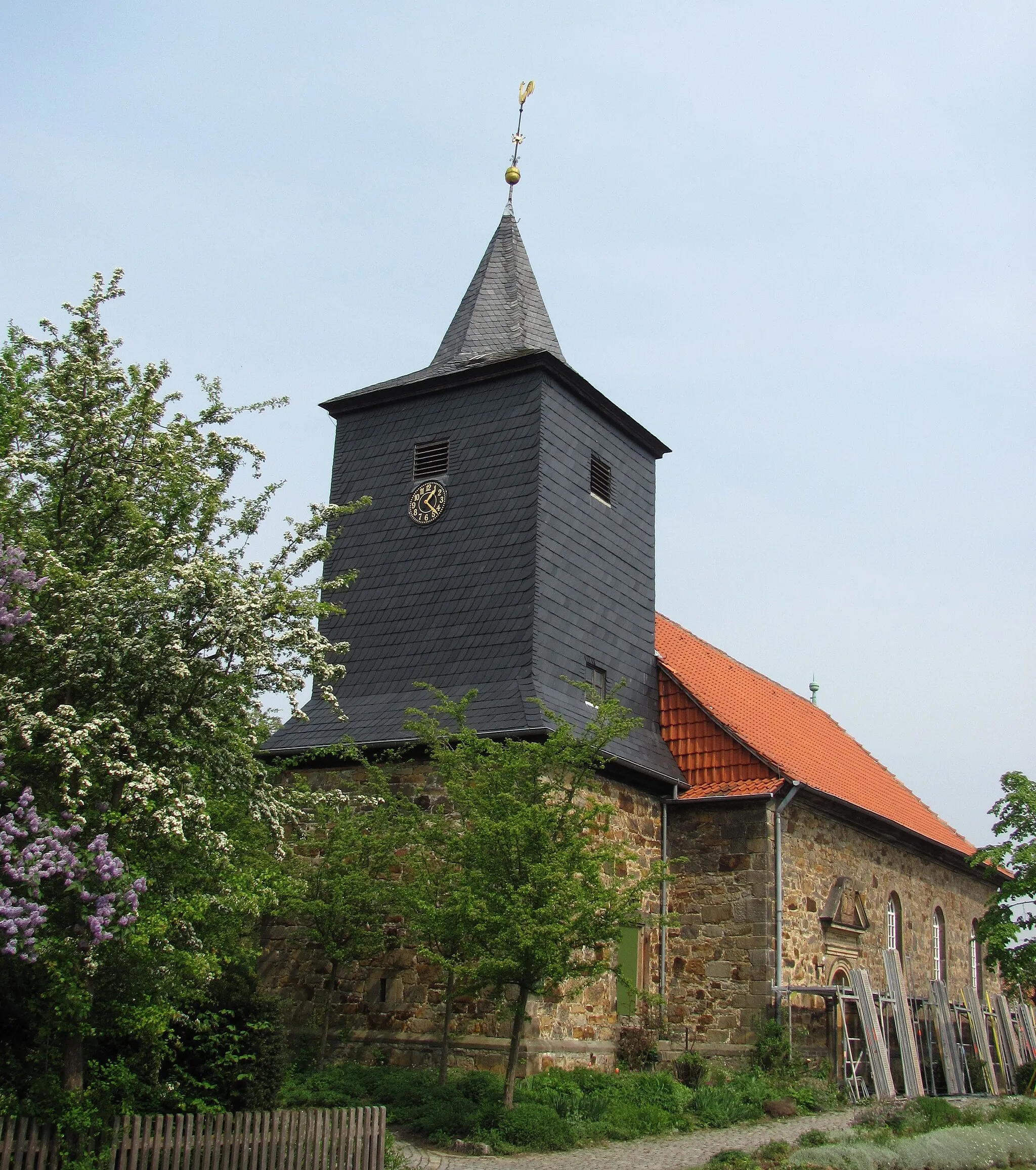 Photo showing: Protestant Church, Bad Salzdetfurth-Lechstedt, Lower Saxony, Germany.