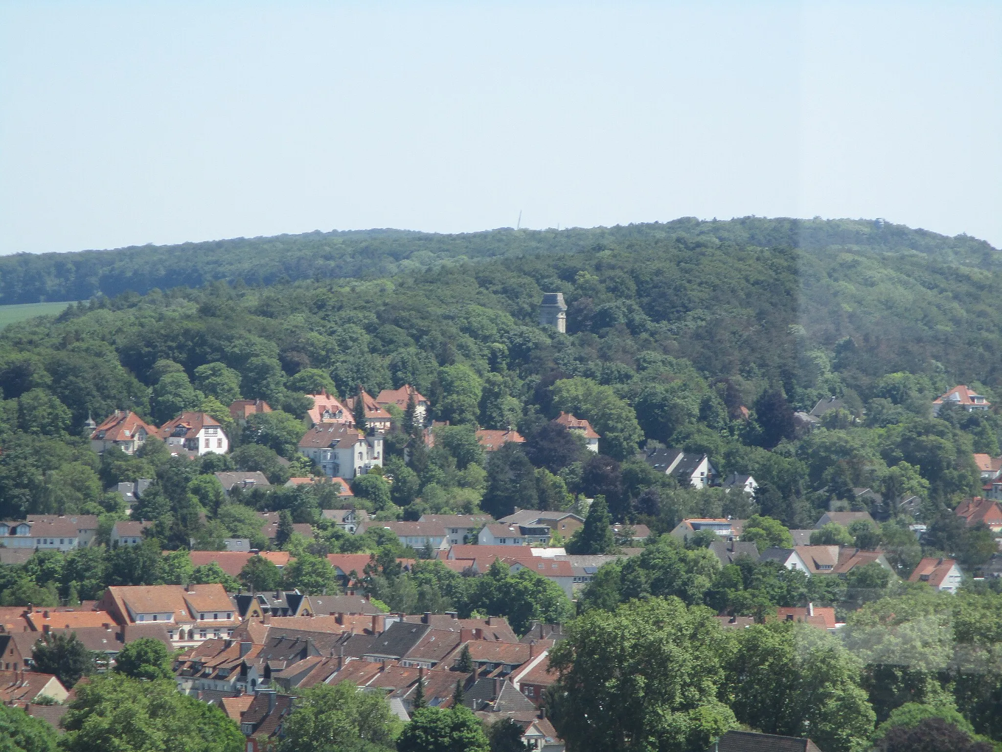 Photo showing: Bismarckturm und Galgenberg