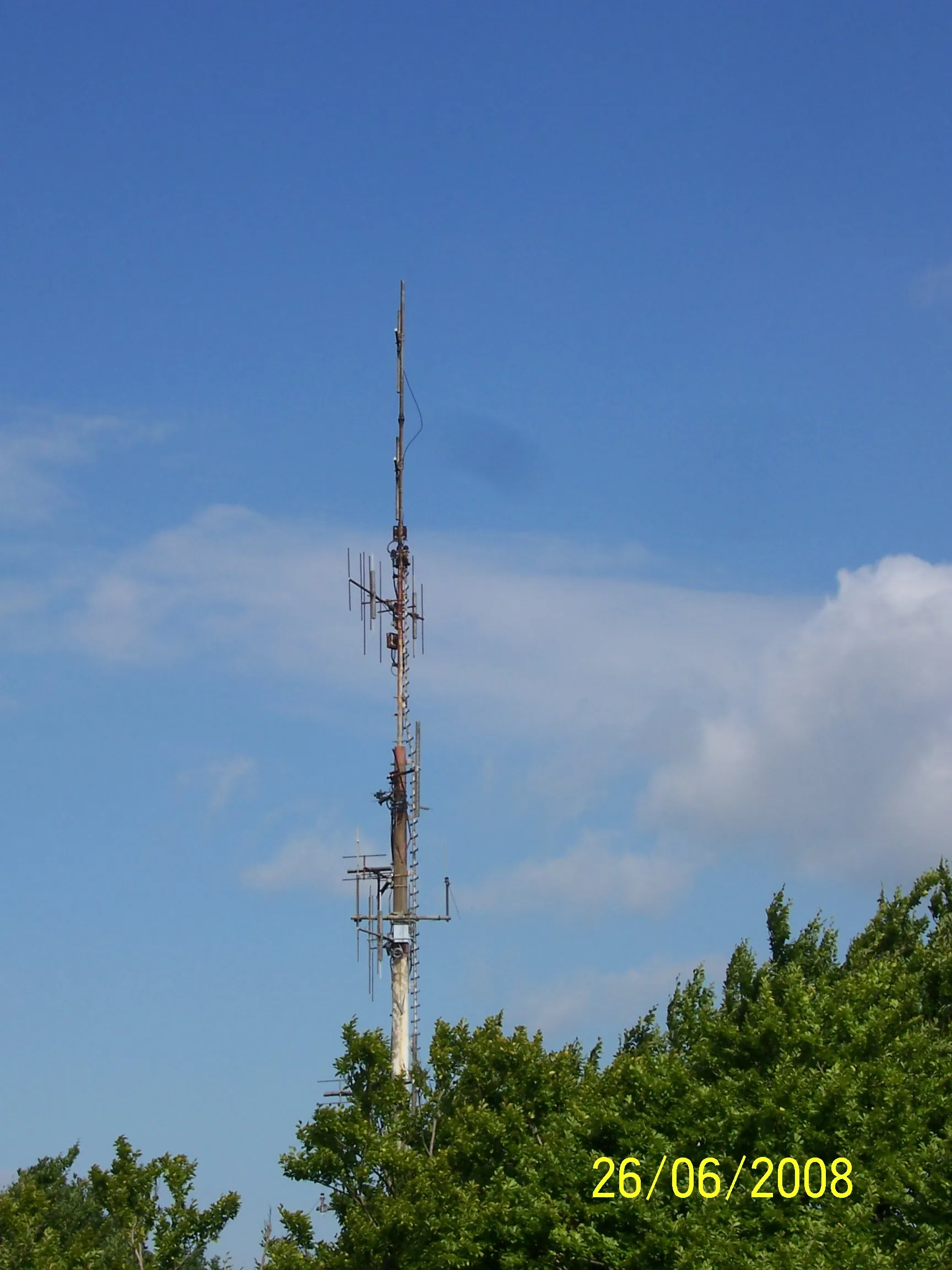 Photo showing: Antenne auf dem Escherberg