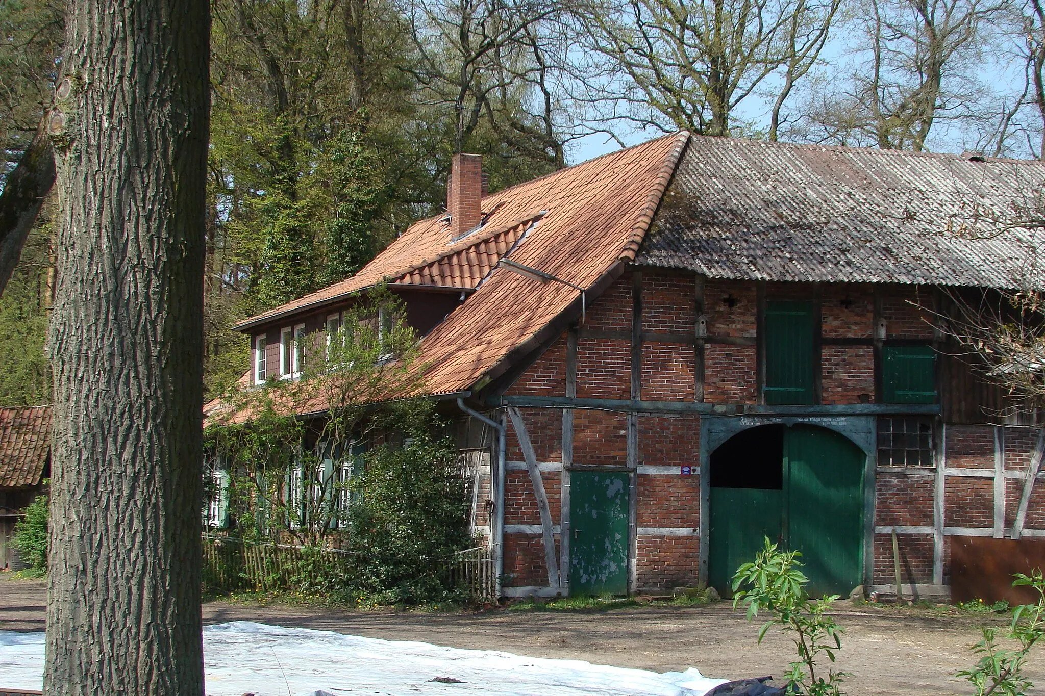 Photo showing: Alter Bauernhof in Meißendorf