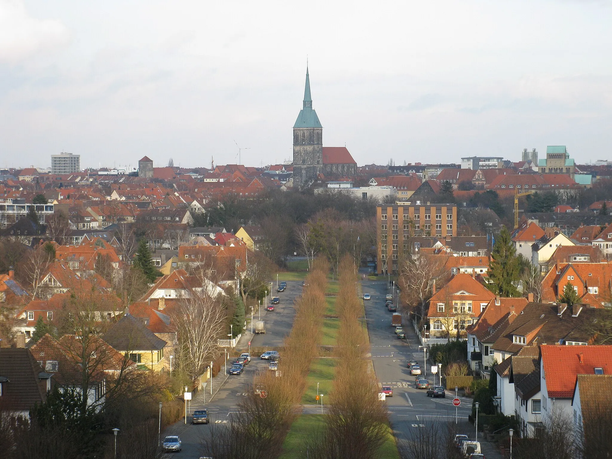 Photo showing: Mittelallee, City of Hildesheim, Germany