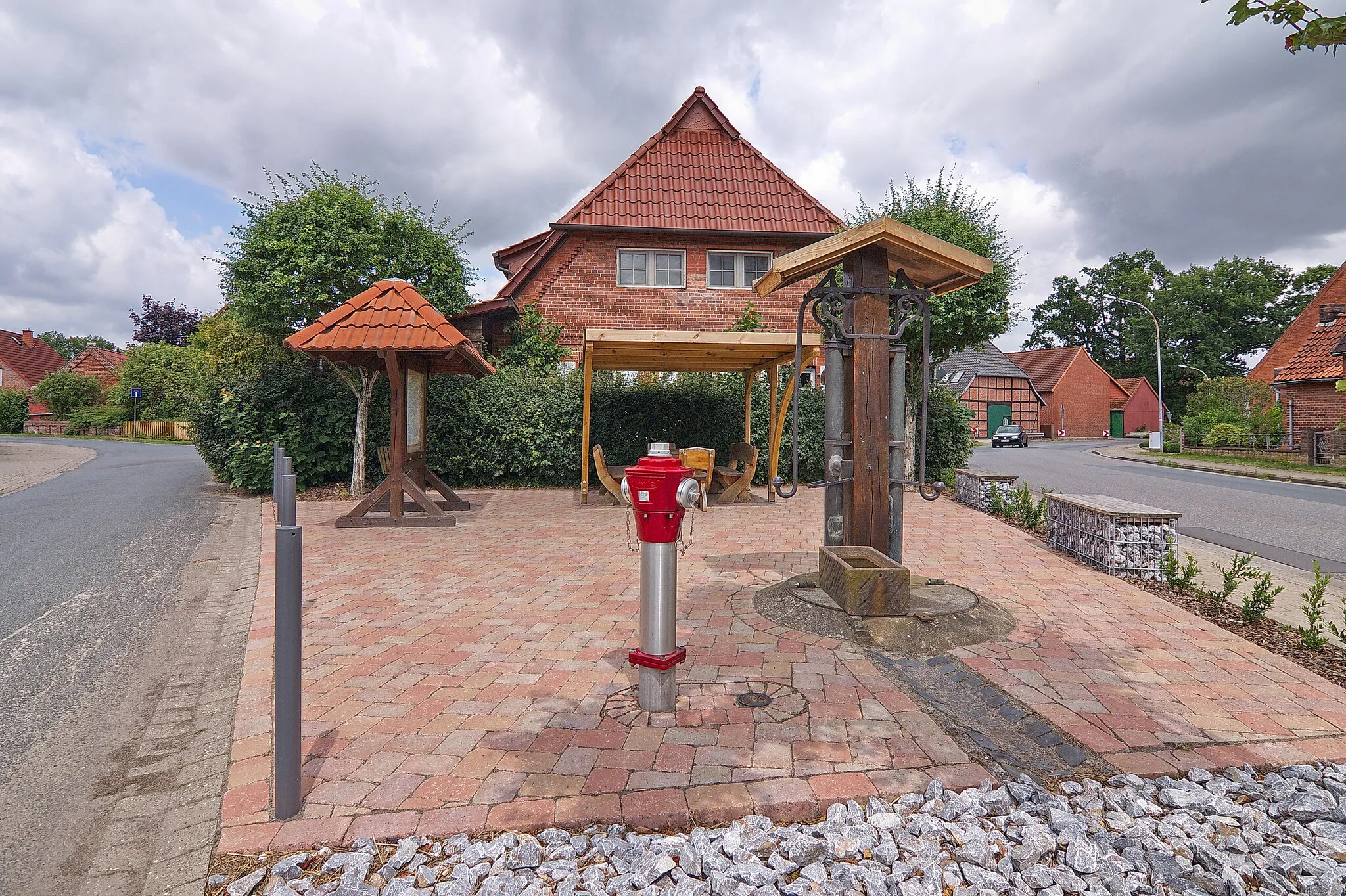 Photo showing: Ortsblick in Basse (Neustadt am Rübenberge), Niedersachsen, Deutschland