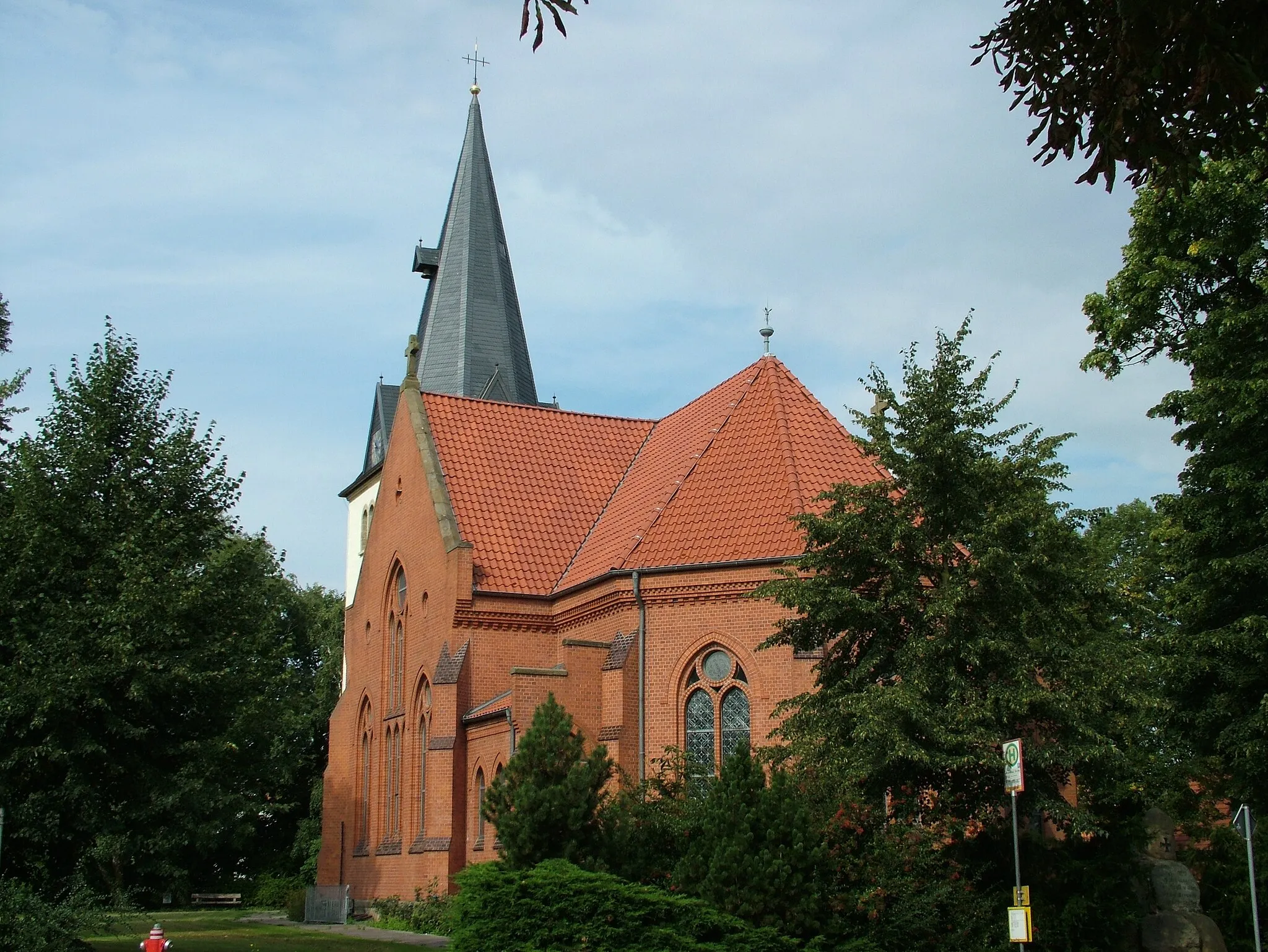Photo showing: Rosenthal Ortsteil von Peine. Die Kirche in Rosenthal.