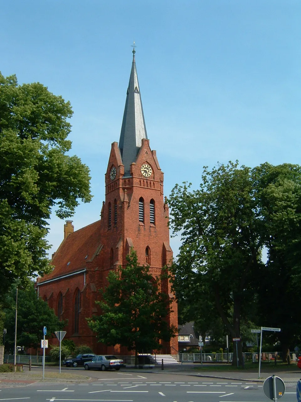 Photo showing: Bremen-Huchting Alte Kirche St. Georgs-Kirche