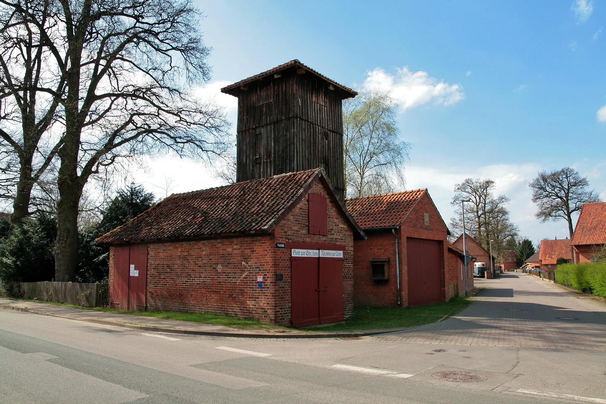 Photo showing: Feuerwehrhaus in Elze (Wedemark), Niedersachsen, Deutschland