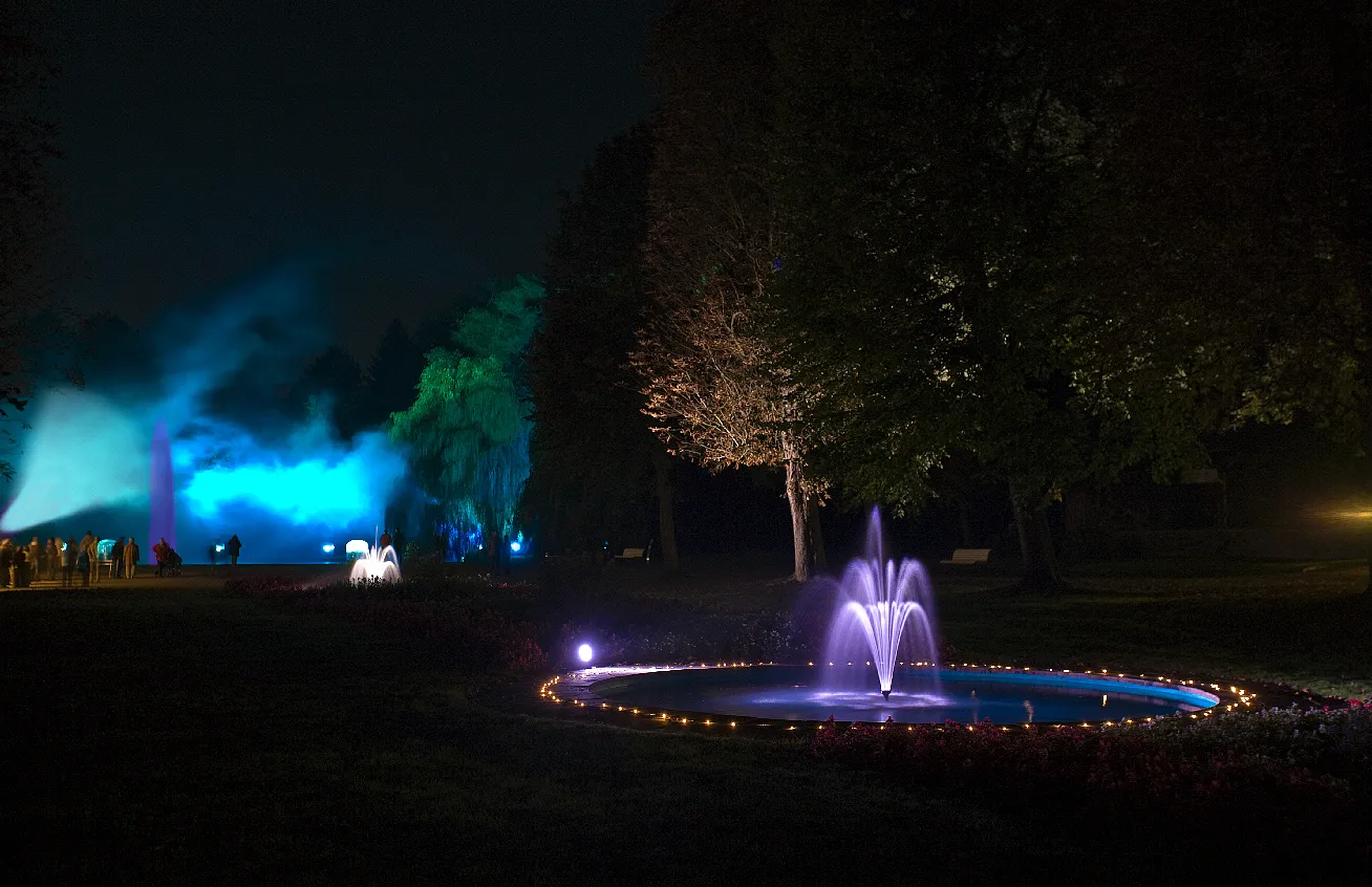 Photo showing: Illumina 2010 im Kurpark