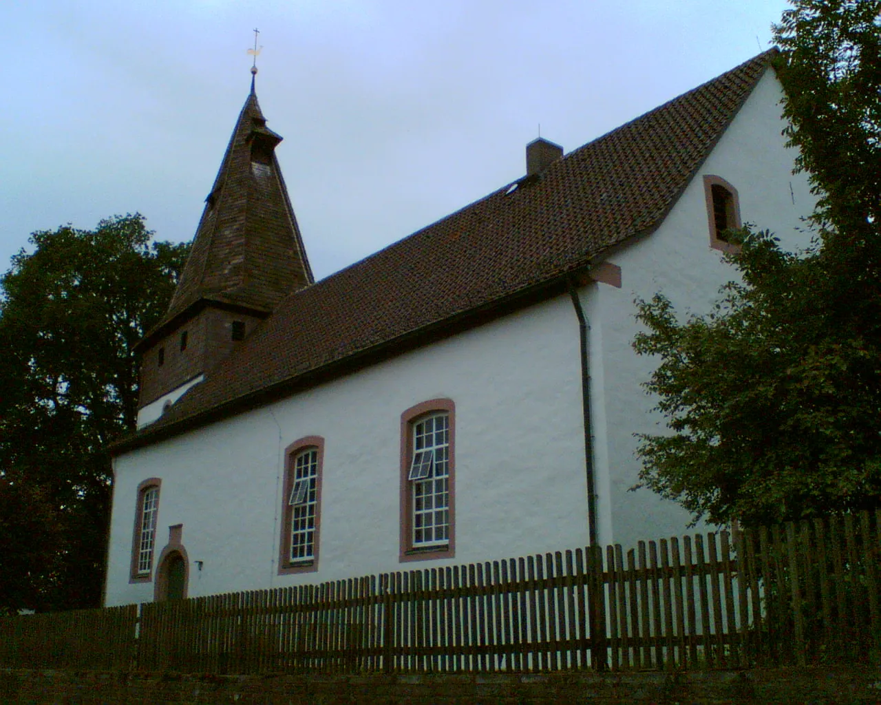 Photo showing: Golmbach church