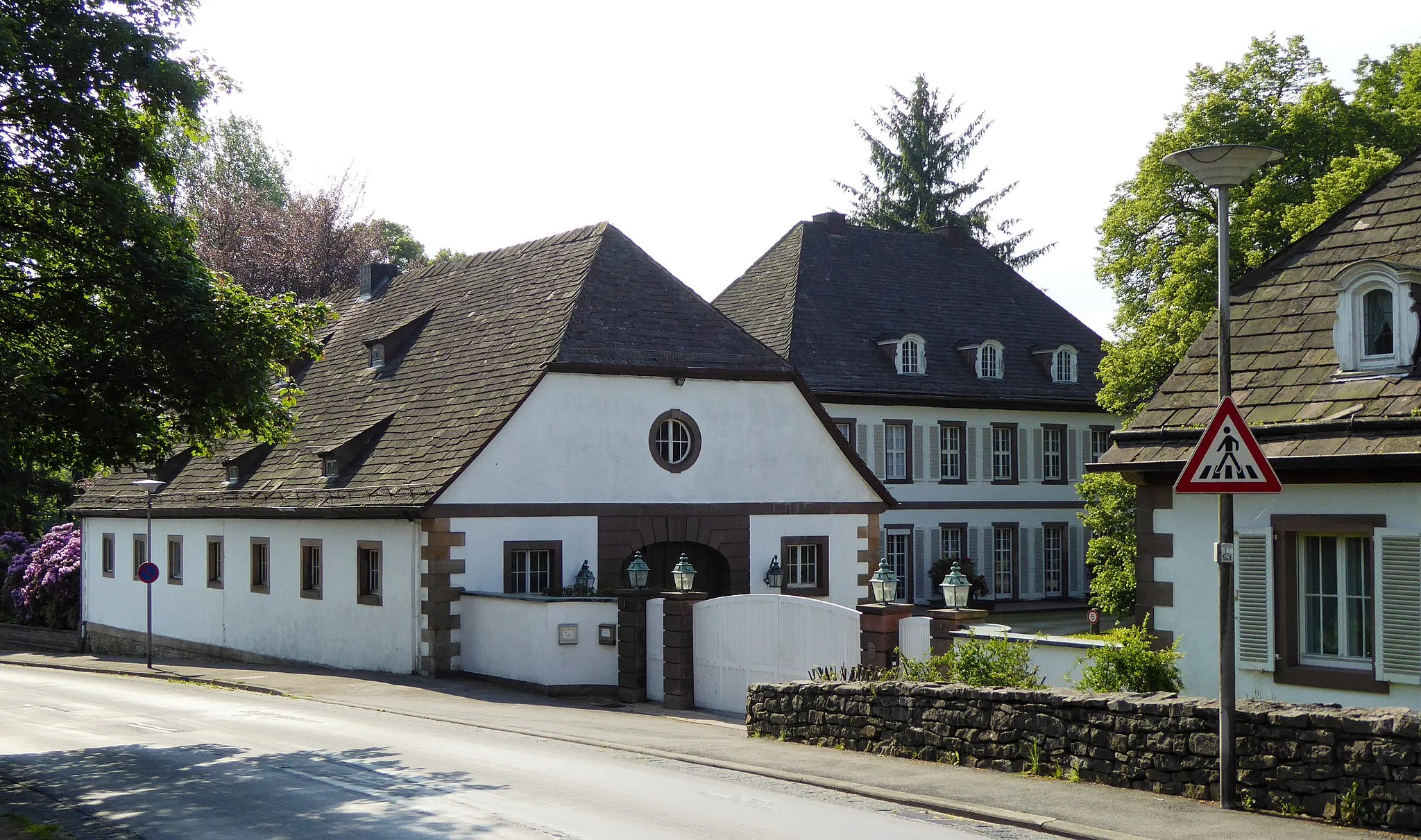 Photo showing: Ehemaliges Jagdschloss in Neuhaus im Solling, Stadt Holzminden, Südniedersachsen. Erbaut 1791