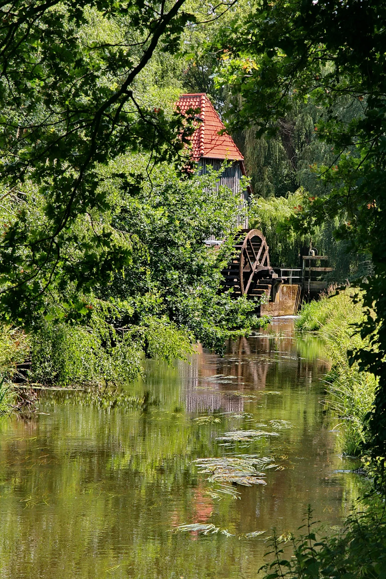 Photo showing: Wassermühle Eltze (Uetze), Niedersachsen, Deutschland