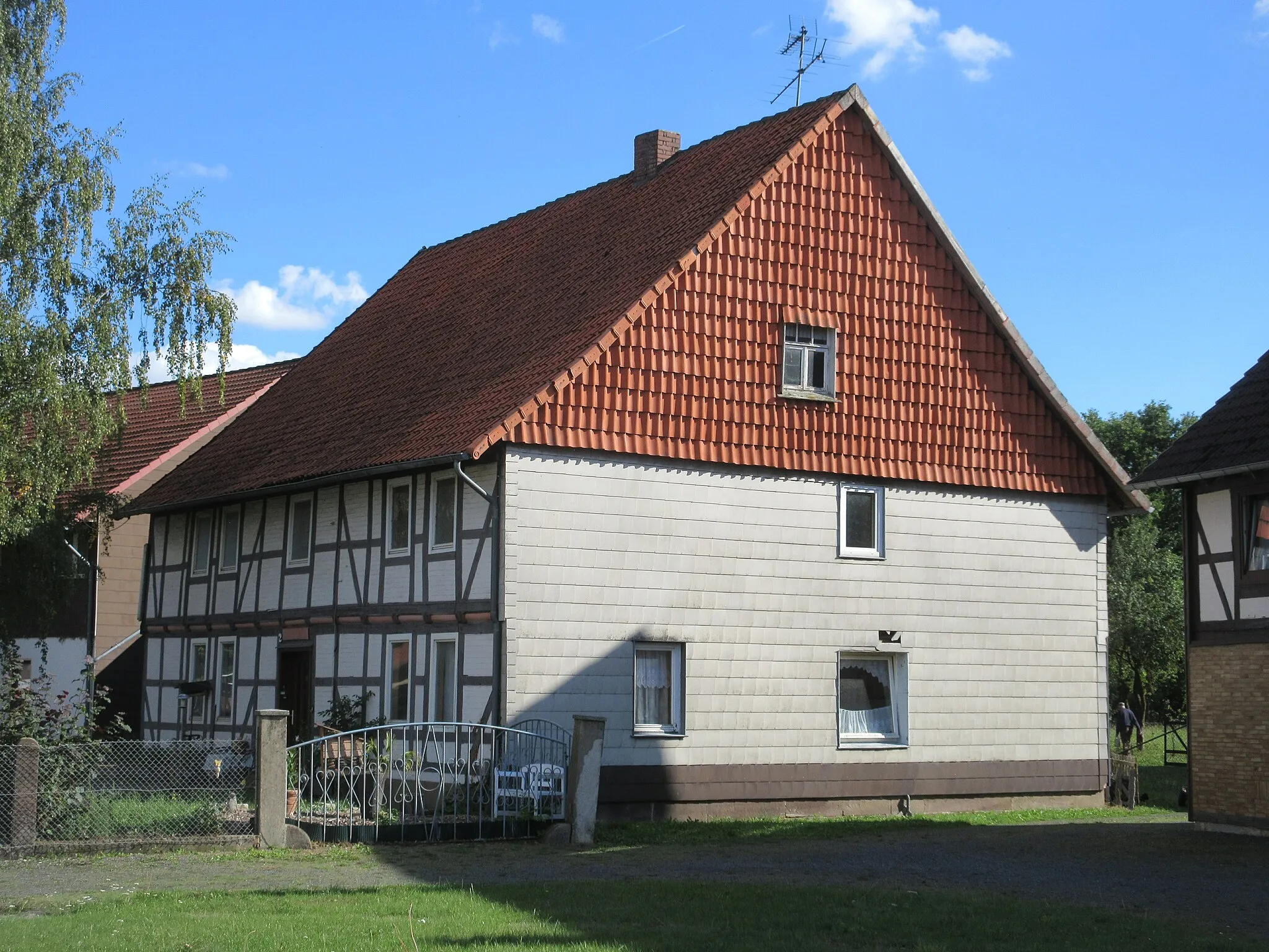 Photo showing: Denkmalgeschütztes Gebäude.