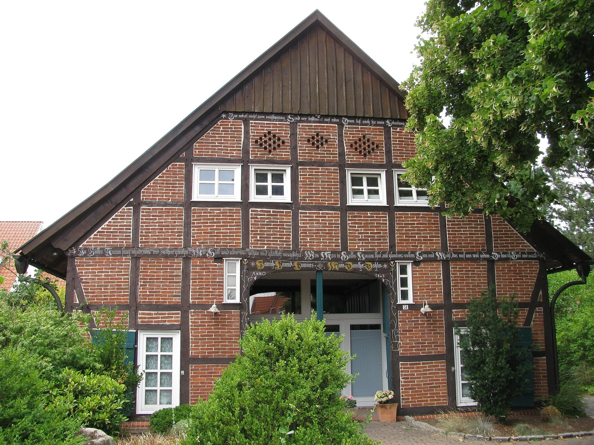 Photo showing: das Haus Großer Weg 5a in Osterwald Unterende