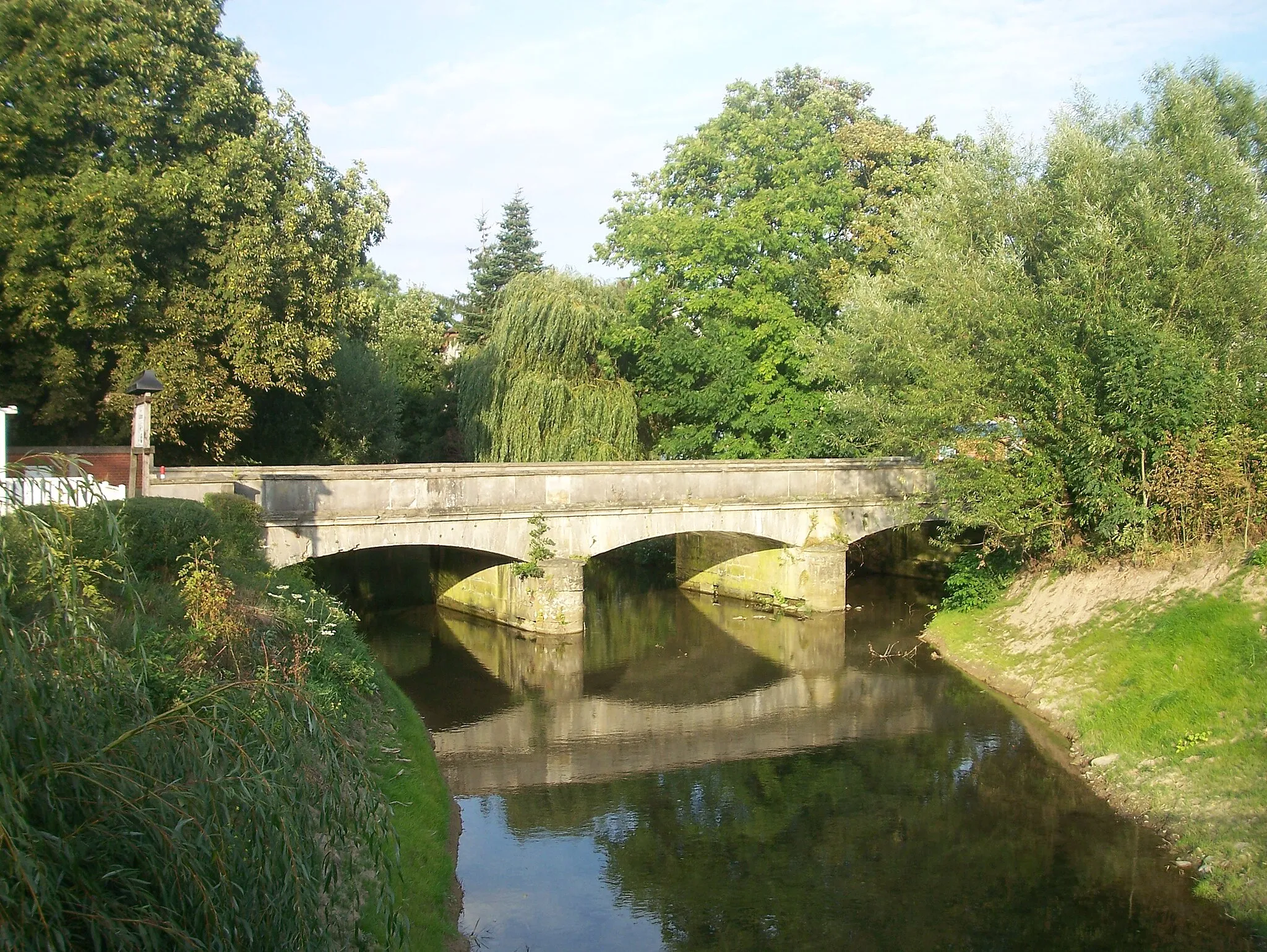 Photo showing: Alte Hummebrücke von 1829 in Groß Berkel