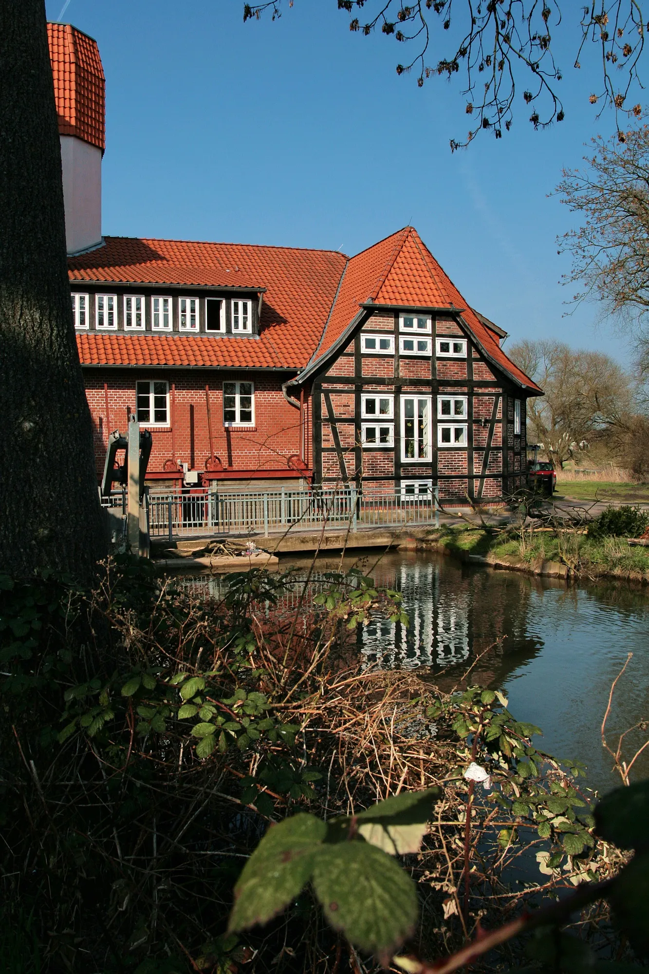 Photo showing: Ecksteinmühle in Neustadt a. Rbg., Niedersachsen, Deutschland