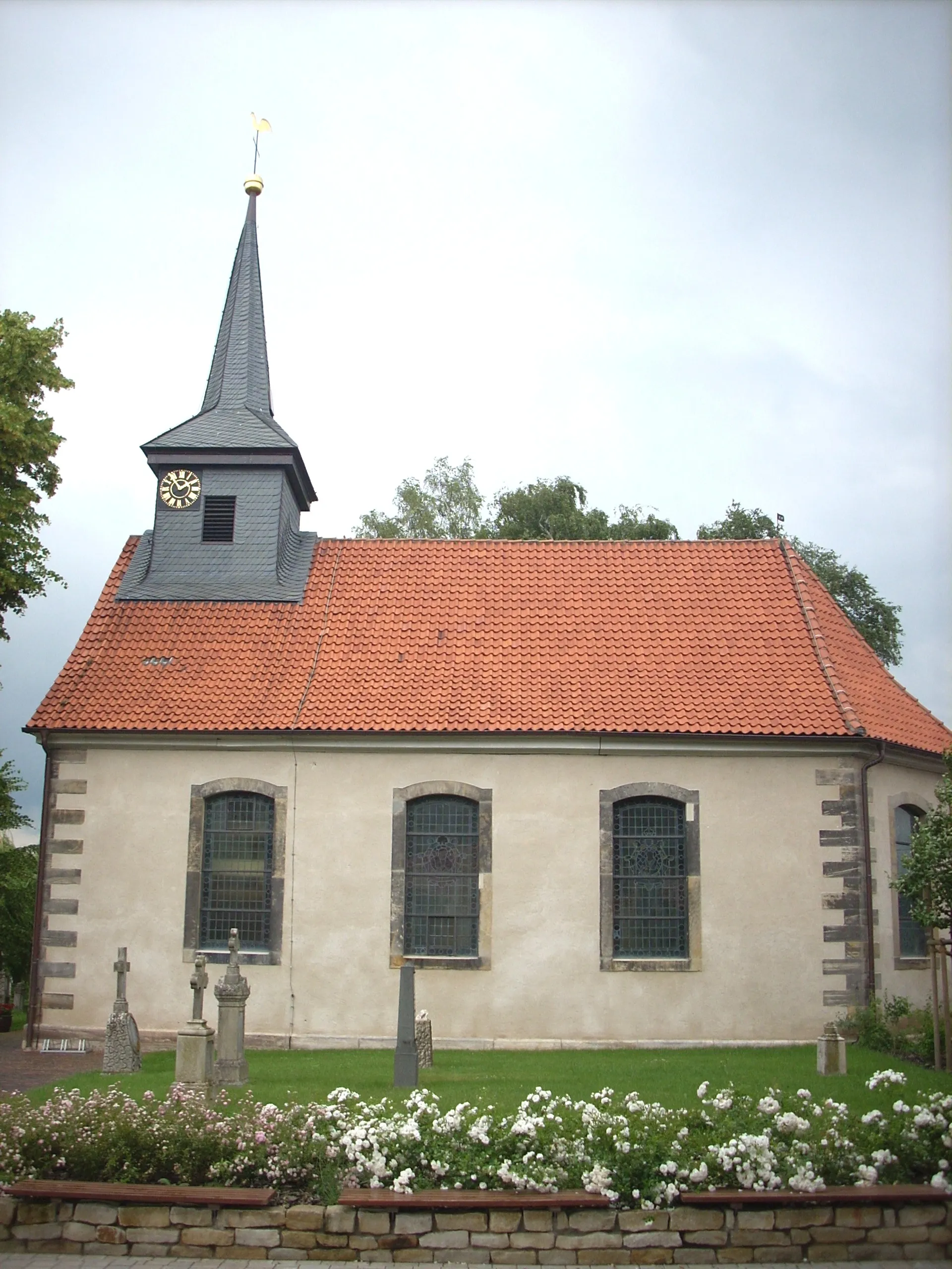 Photo showing: Ev. Kirche Wehmingen, Sehnde, Germany