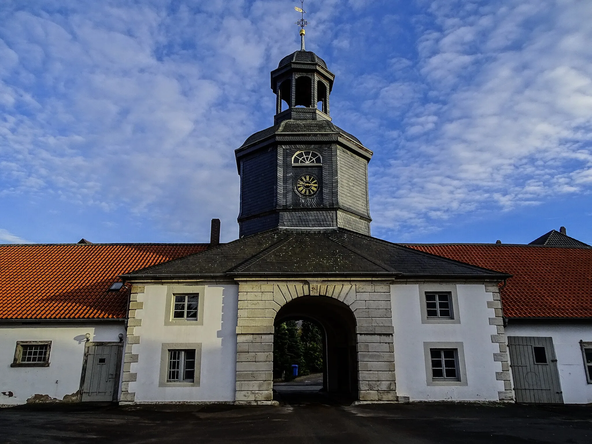 Photo showing: Torhaus des Schloß von Brüggen