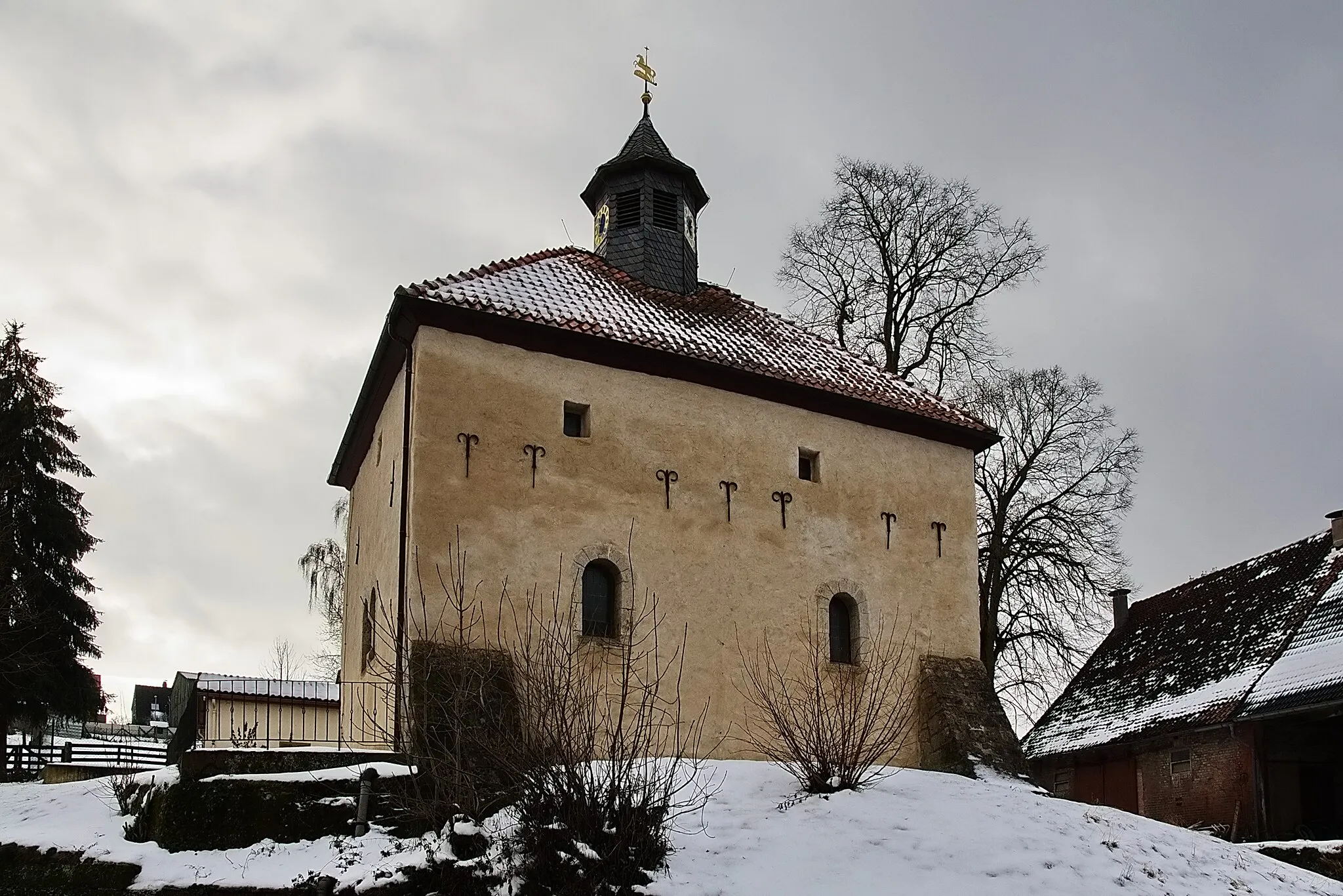 Photo showing: Kapelle in Bartshausen (Einbeck), Niedersachsen, Deutschland
