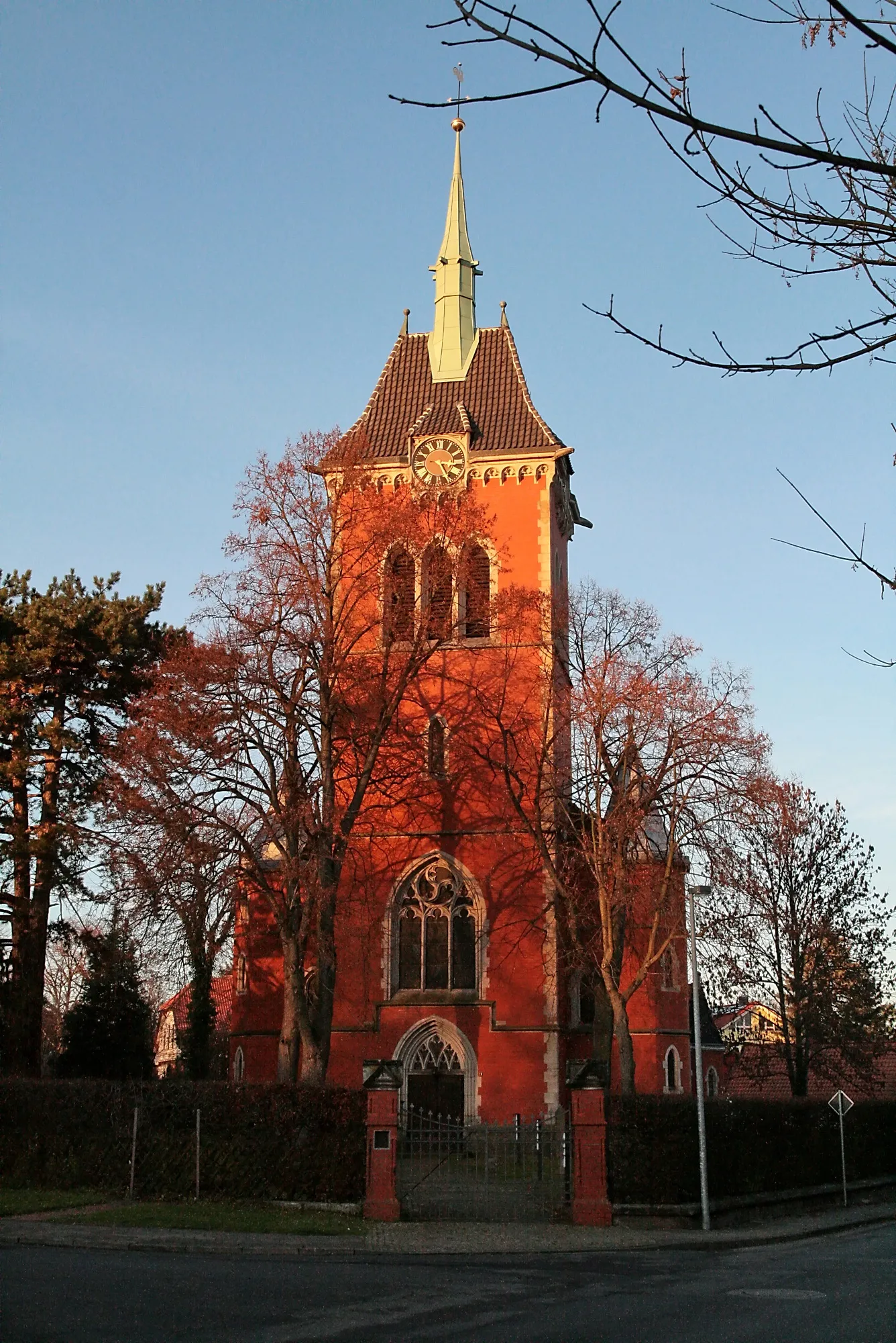 Photo showing: Trinitatis-Kirche in Ölsburg (Ilsede)