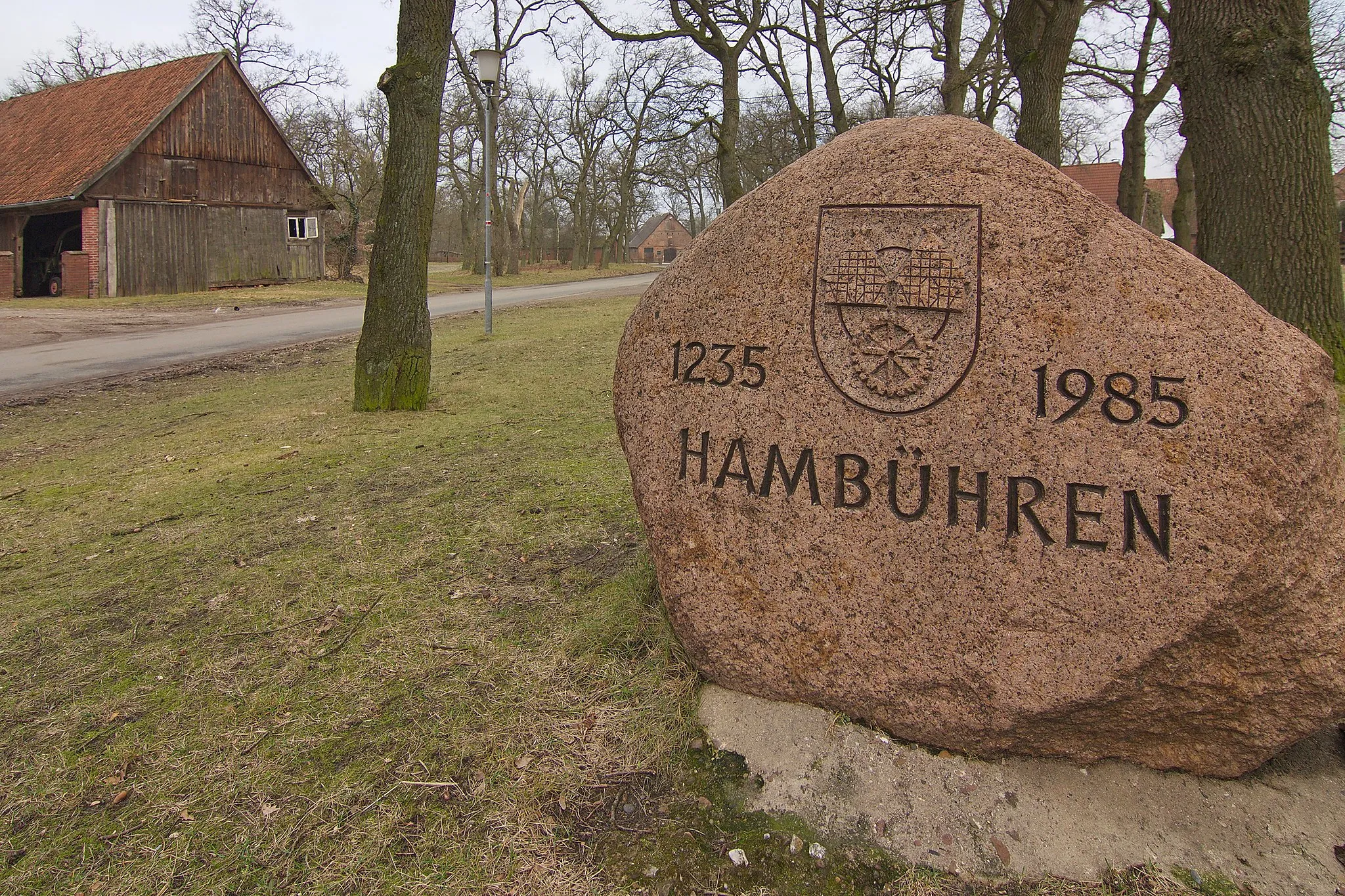 Photo showing: Gedenkstein in Hambühren, Niedersachsen, Deutschland.