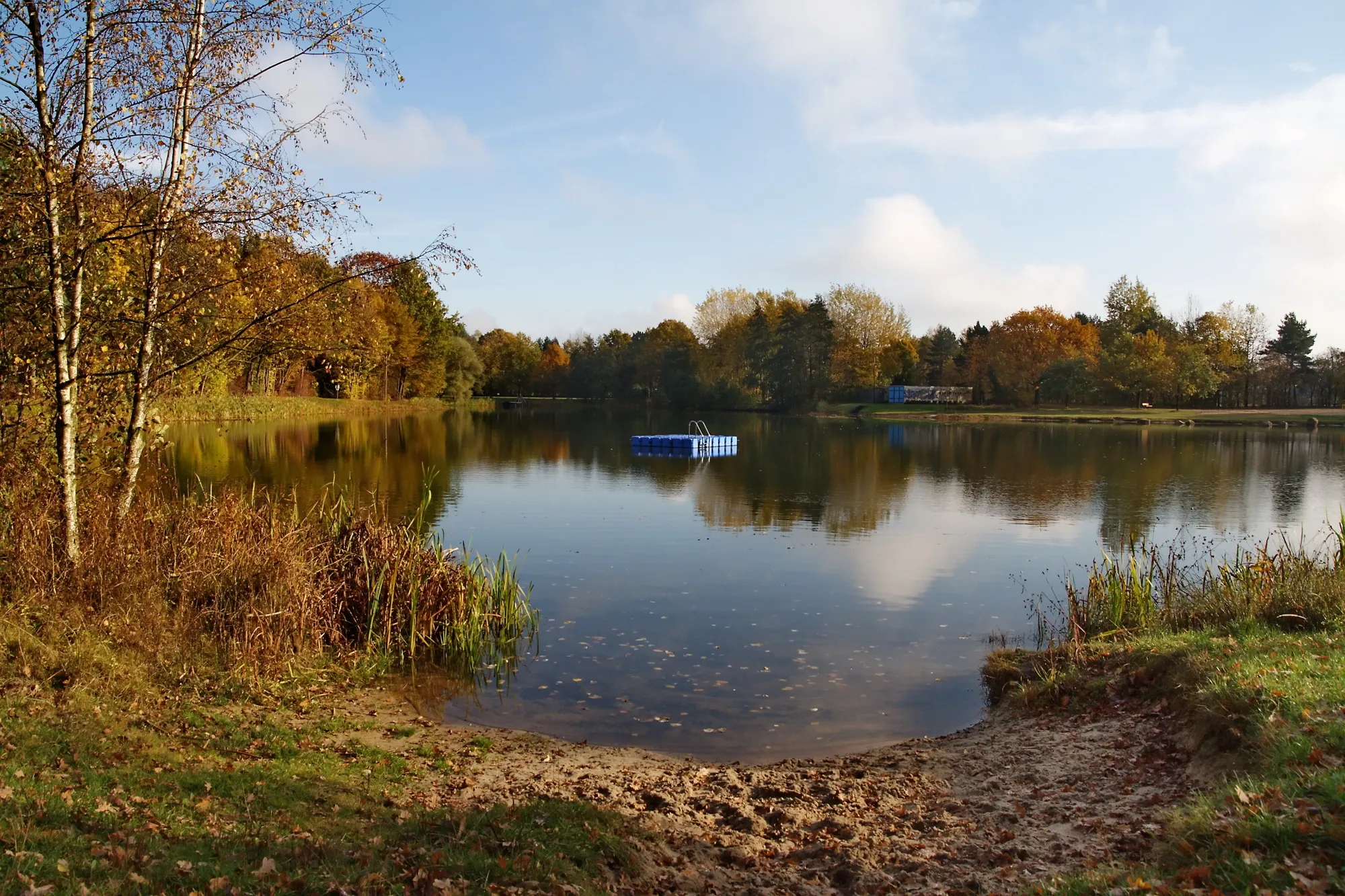 Photo showing: Waldsee in Krähenwinkel (Langenhagen)