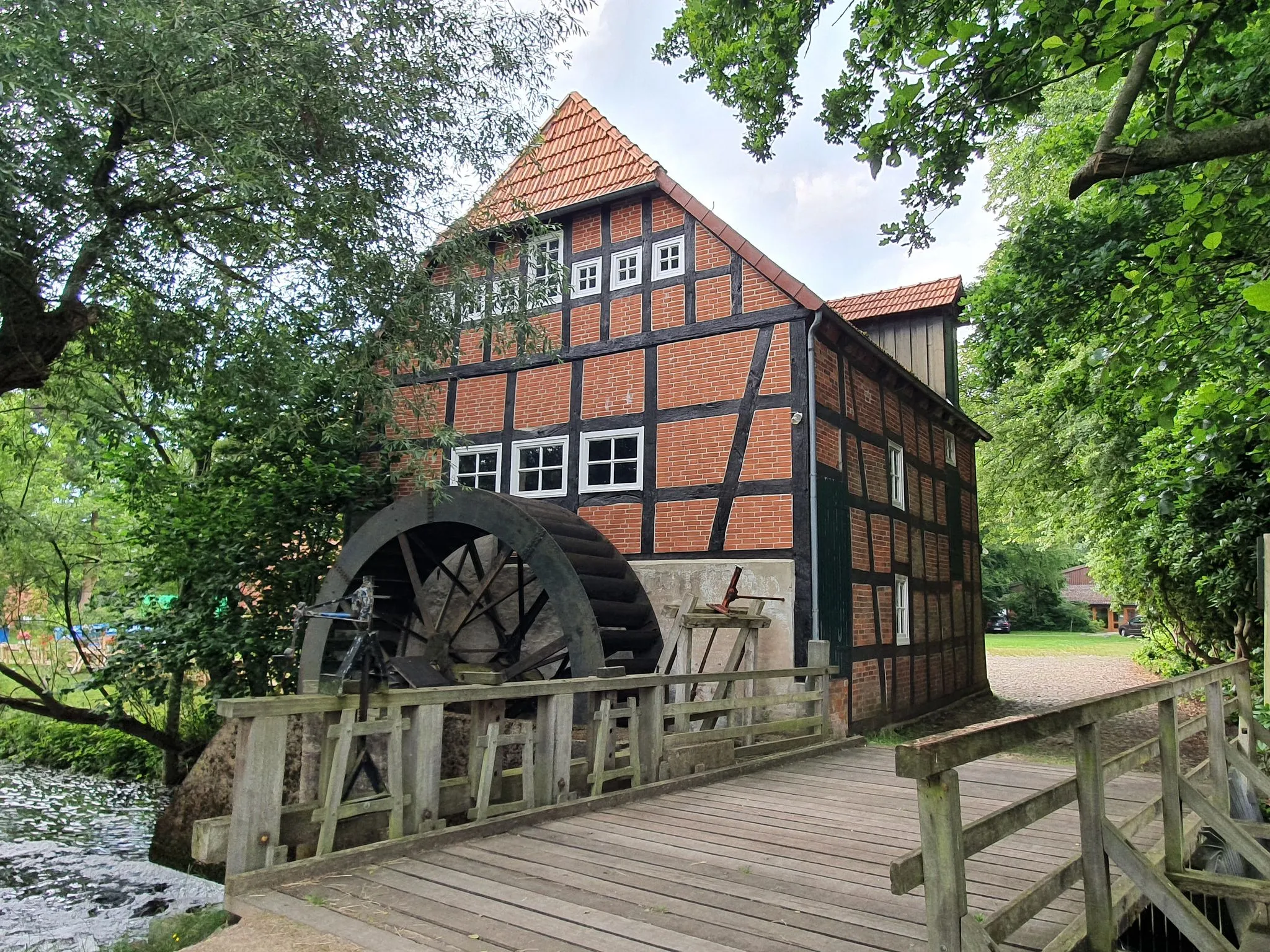 Photo showing: Wassermühle Stuckenborstel