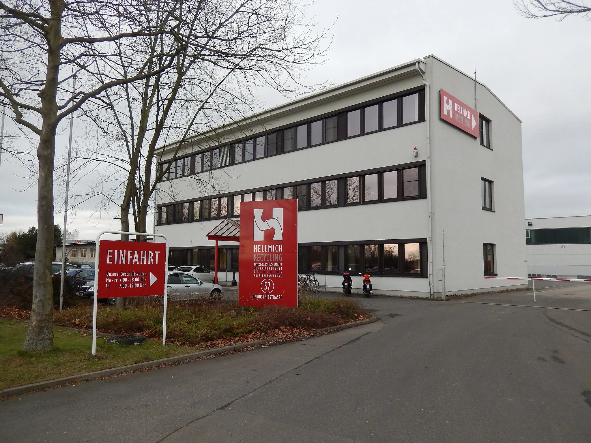 Photo showing: Hellmich Recycling in Lehrte, Industriestraße