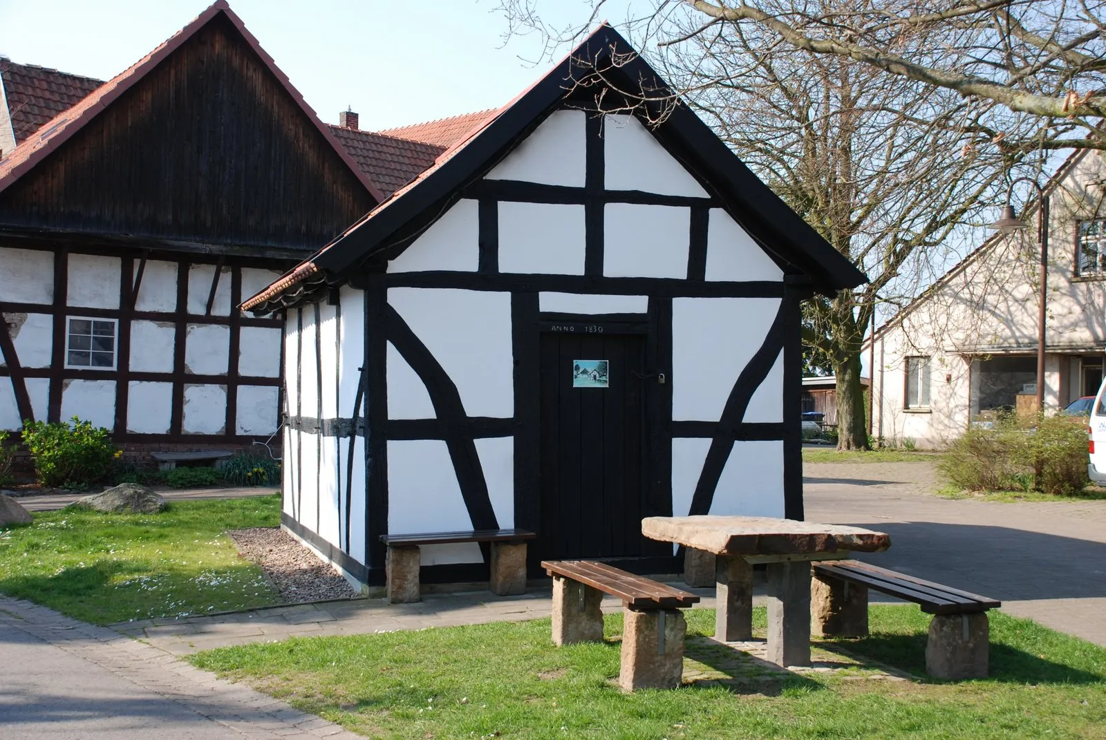 Photo showing: Backhaus (old communal bakery) in Hahlen