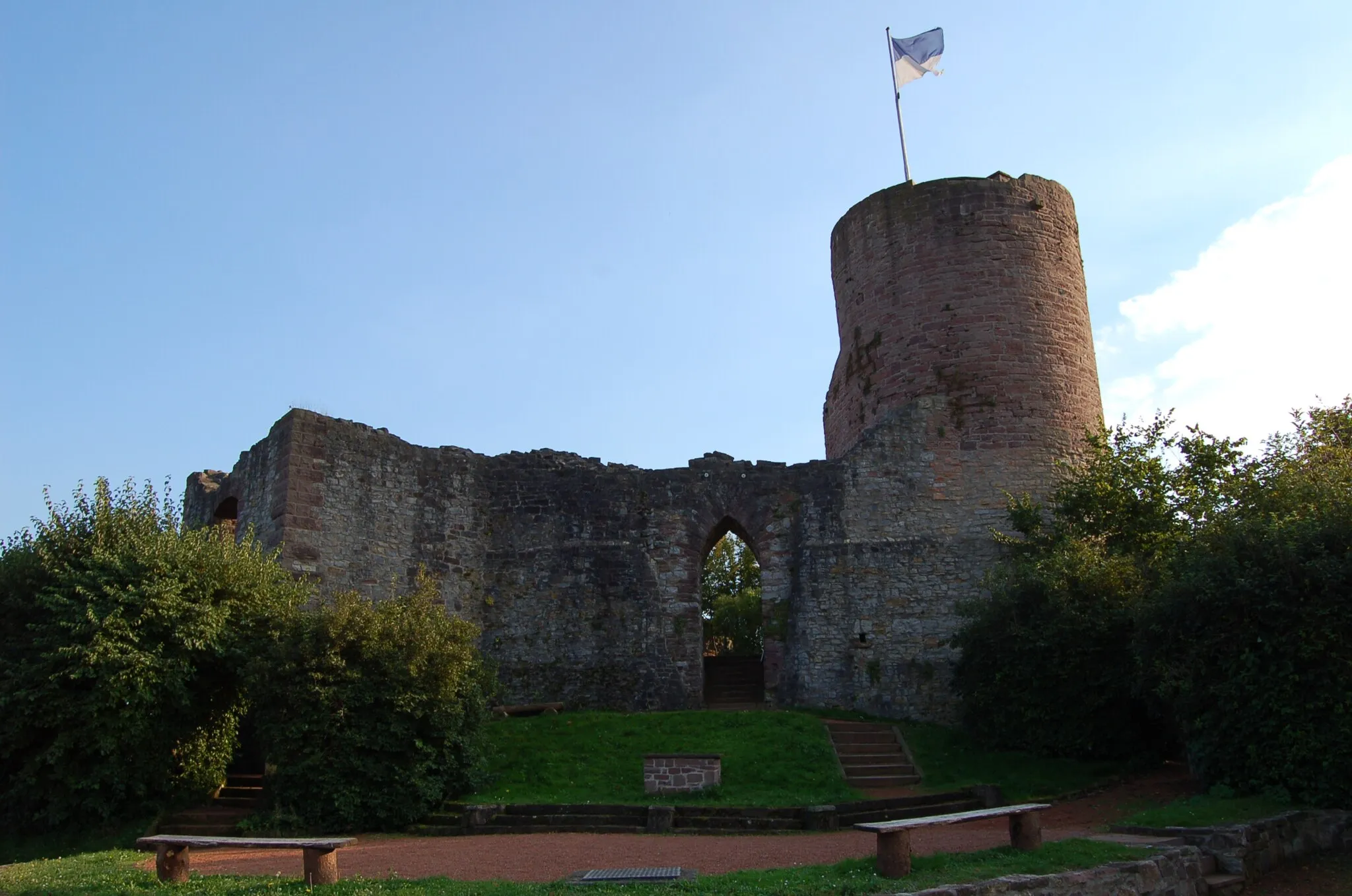 Photo showing: Burgruine Polle (Oberburg)