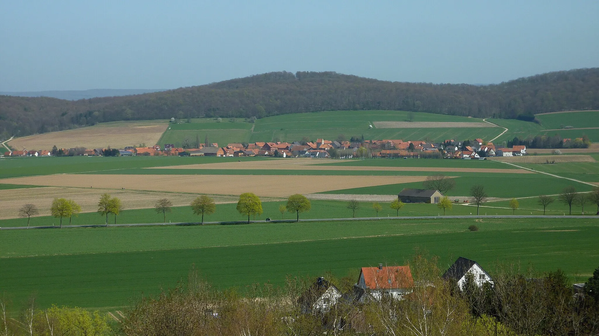 Photo showing: Blick auf Deinsen von Marienhagen