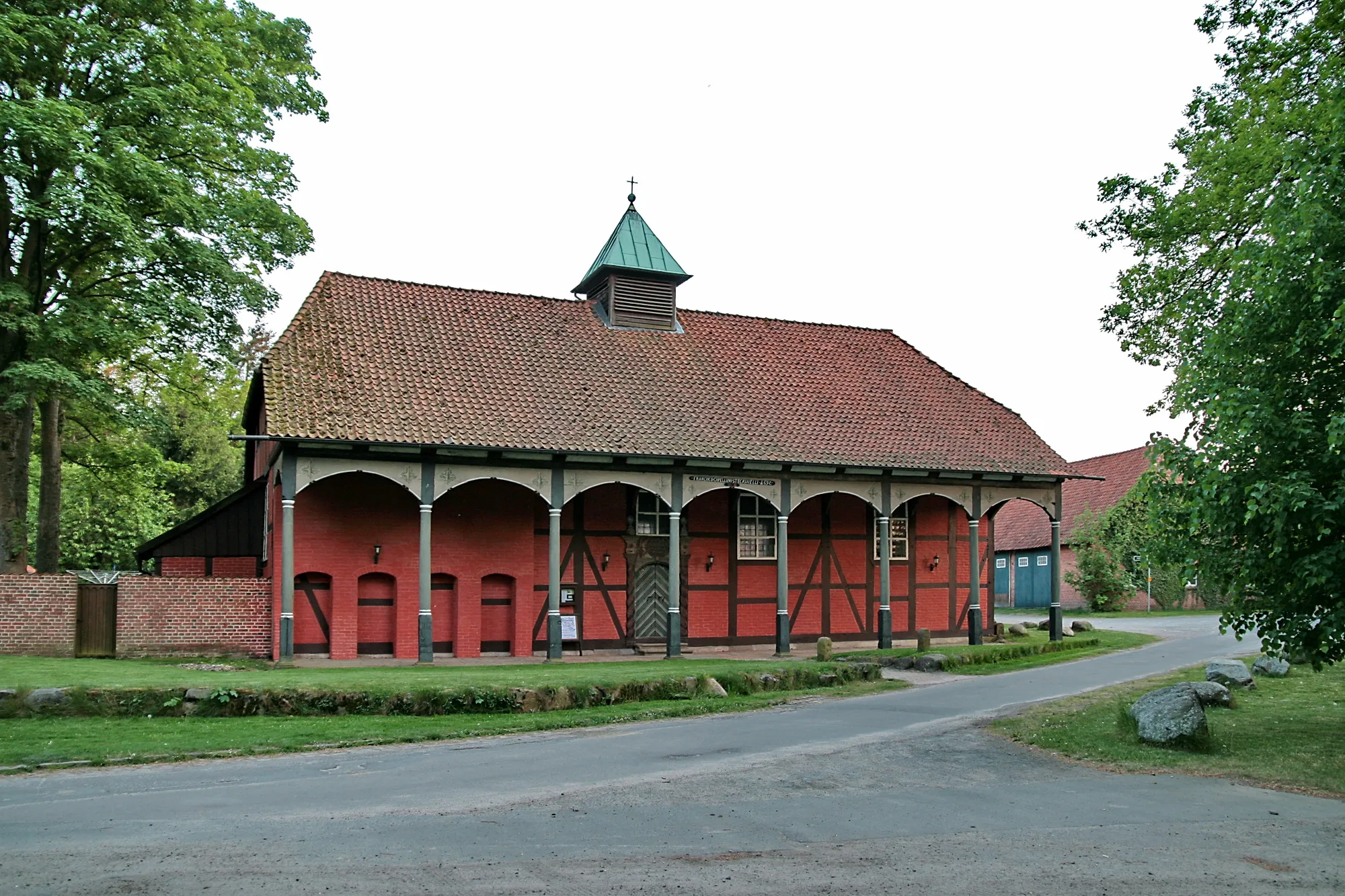 Photo showing: Stechinelli-Kapelle von 1692 in Wieckenberg zu Wietze