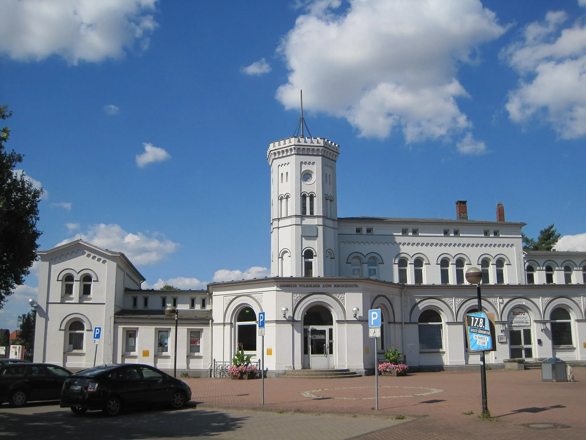 Photo showing: Train station, Stadthagen, Germany