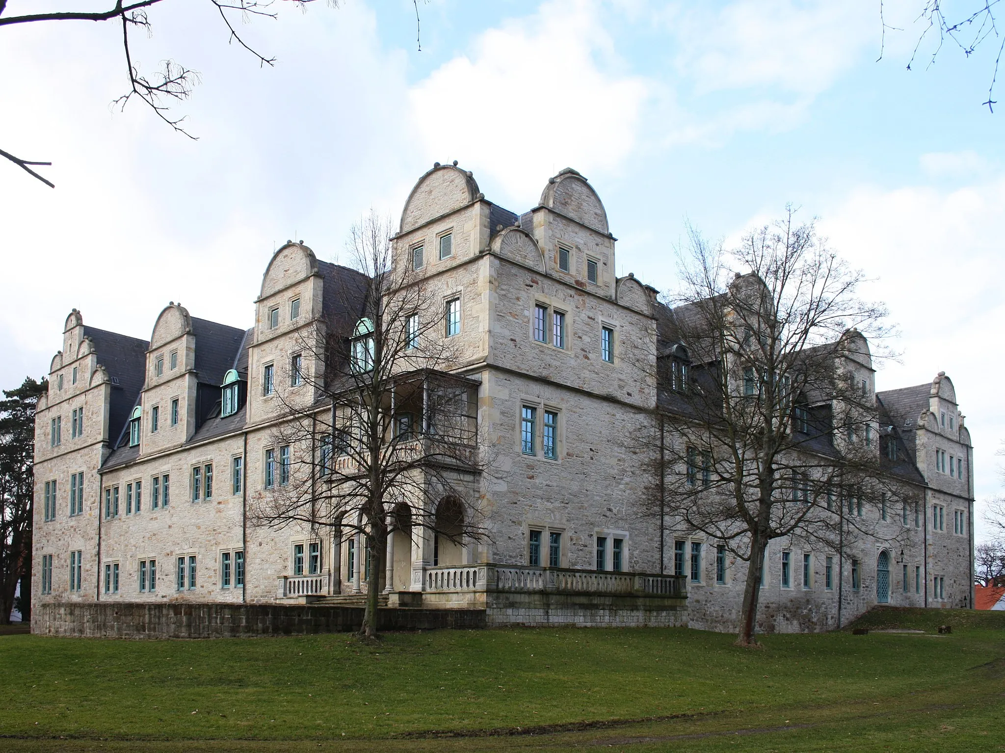 Photo showing: Castle in Stadthagen, Germany. View from South-East.