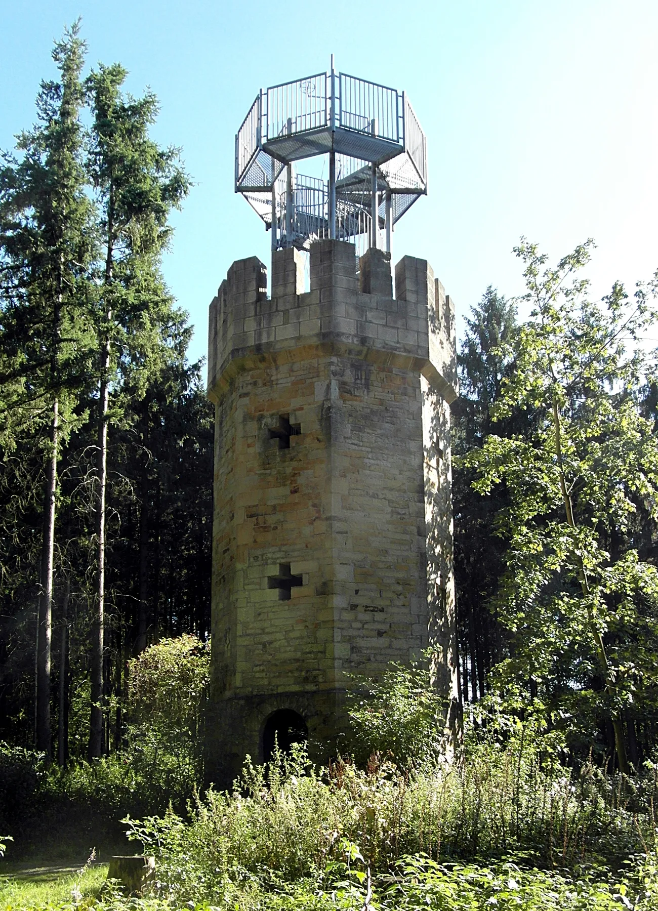 Photo showing: Der Belvedereturm auf dem Strutzberg bei Bad Nenndorf in Niedersachsen
