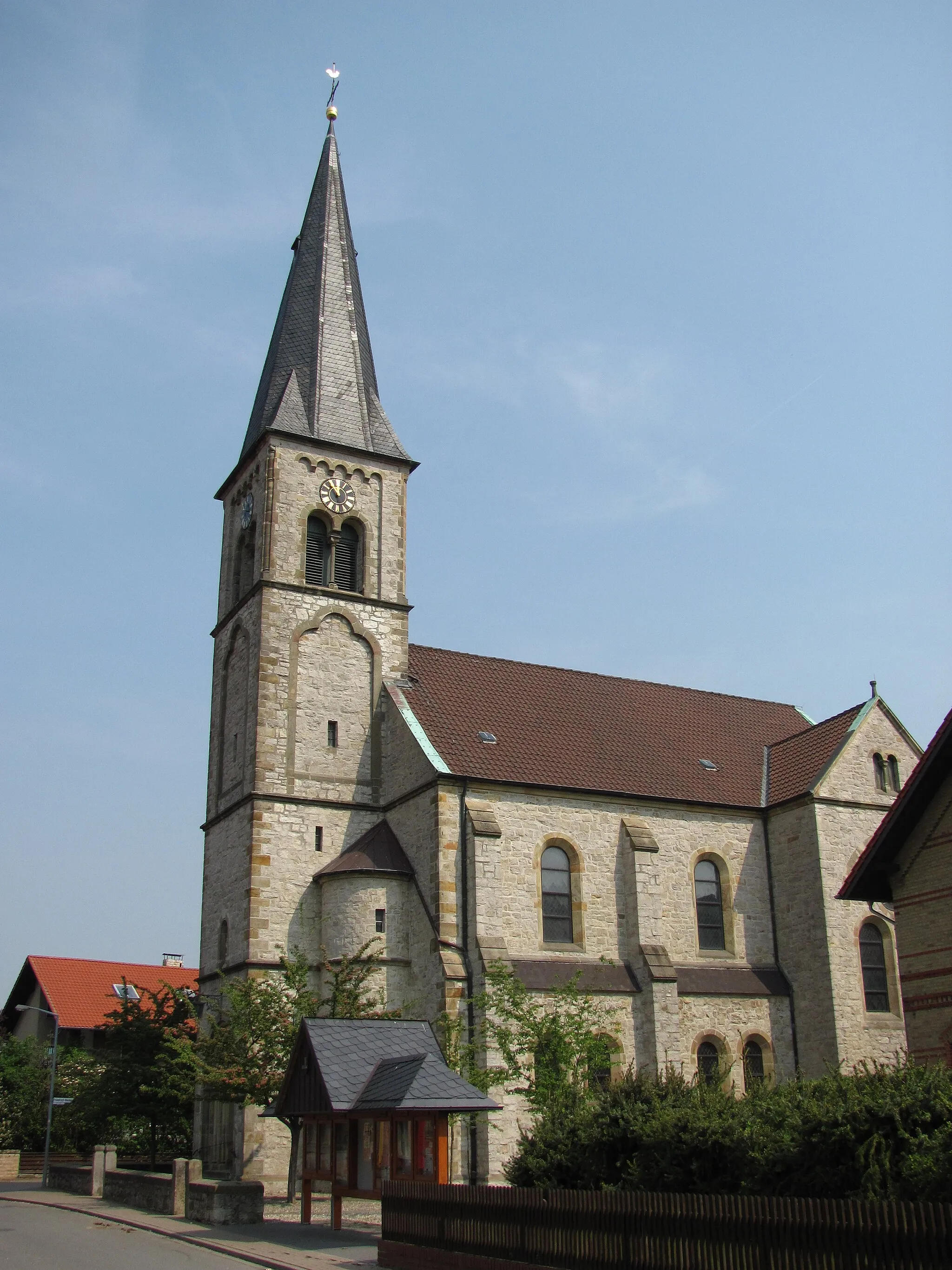 Photo showing: Catholic Church, Schellerten-Bettmar, Lower Saxony, Germany