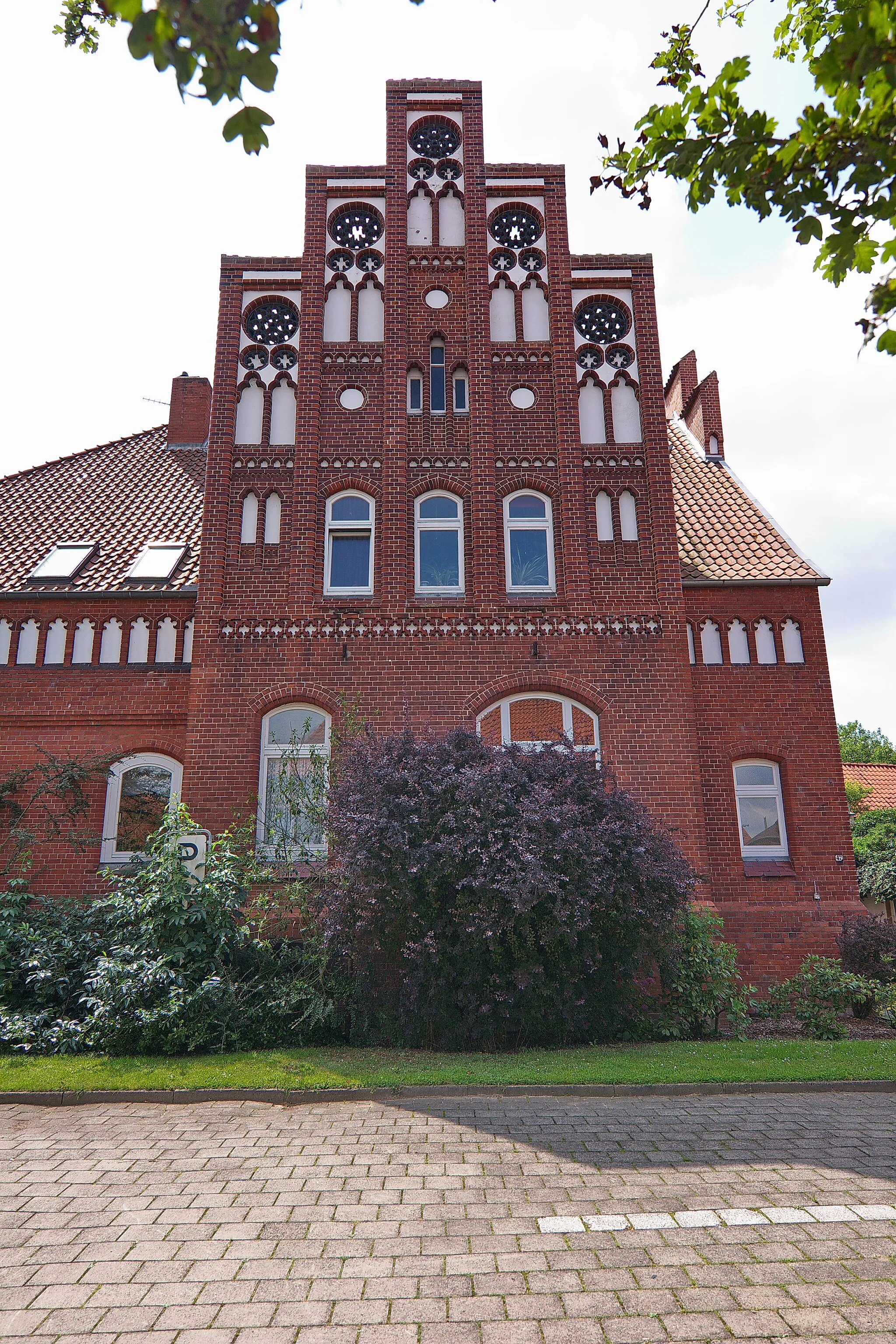 Photo showing: Ortsblick in Stolzenau, Niedersachsen, Deutschland
