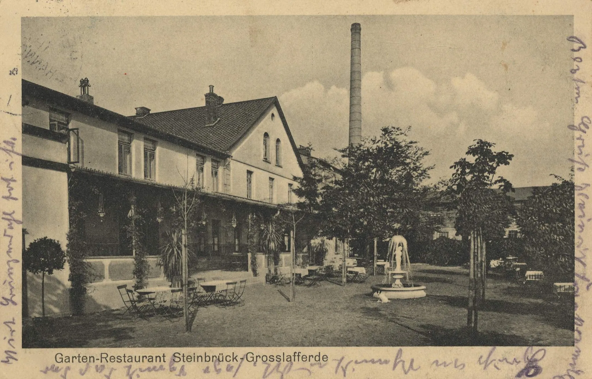 Photo showing: Gartenrestaurant Steinbrück-Grosslafferde