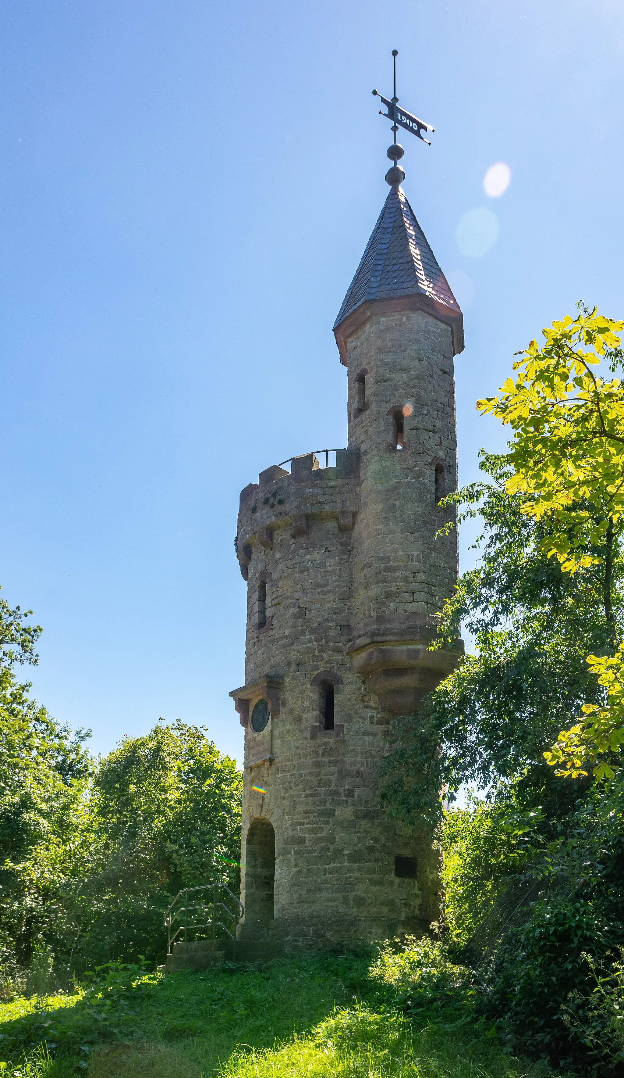 Photo showing: Bismarckturm bei Höxter-Bosseborn