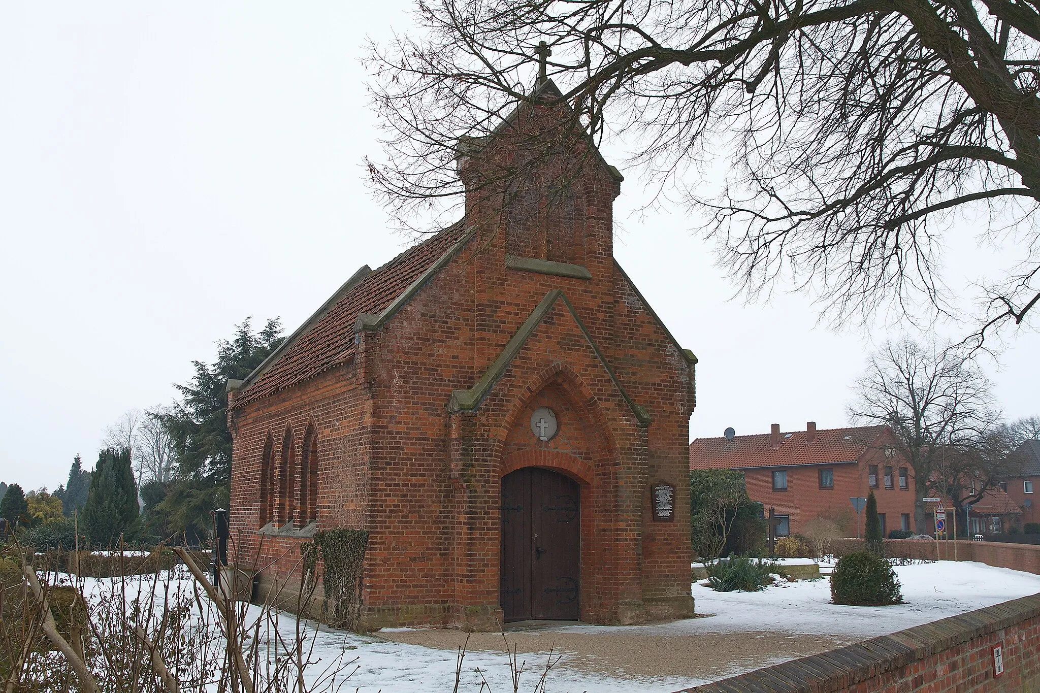 Photo showing: Friedhofskapelle in Mandelsloh (Neustadt am Rübenberge