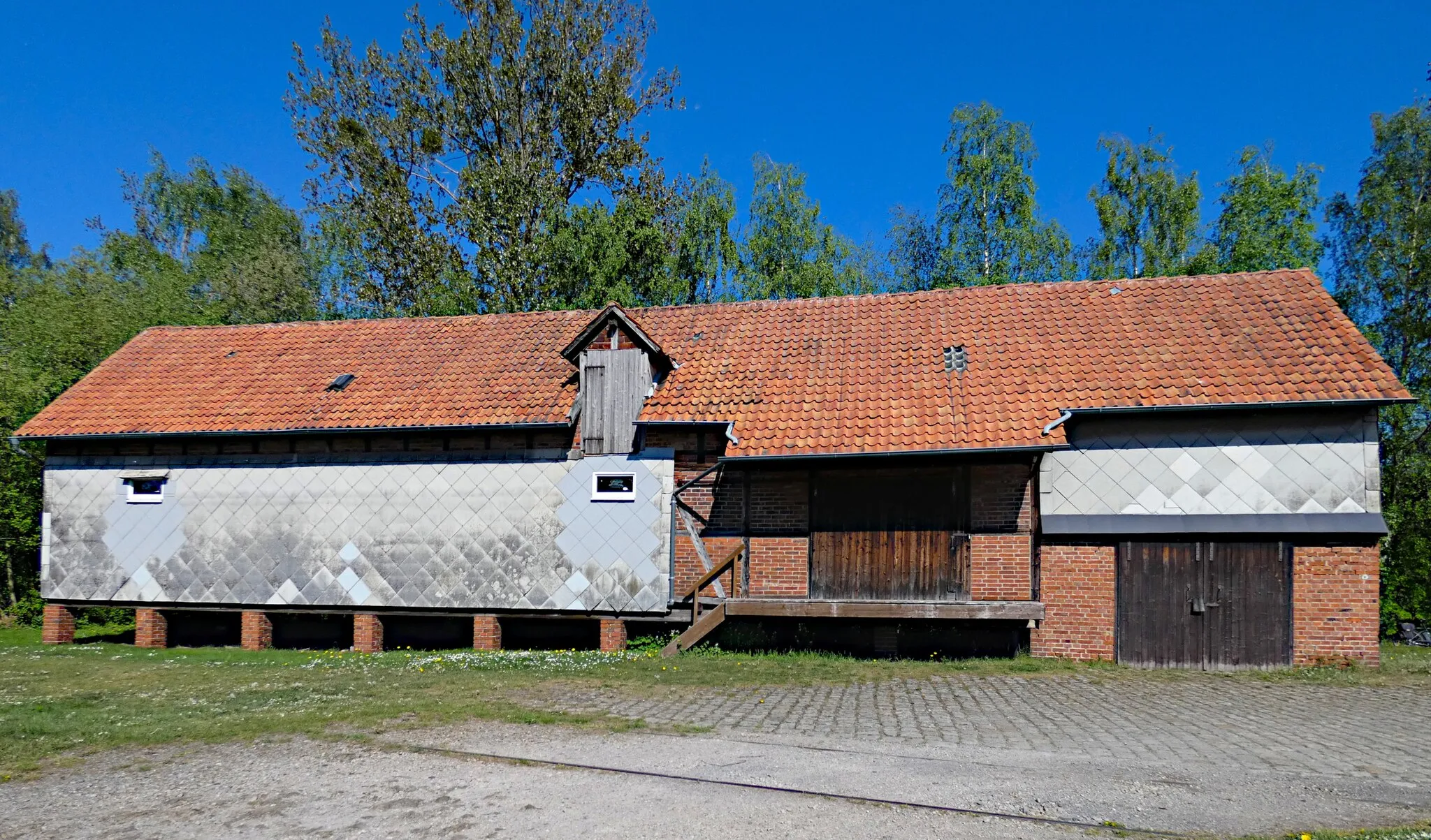 Photo showing: Güterschuppen des ehemaligen Haltepunkts Egestorf-Bakede