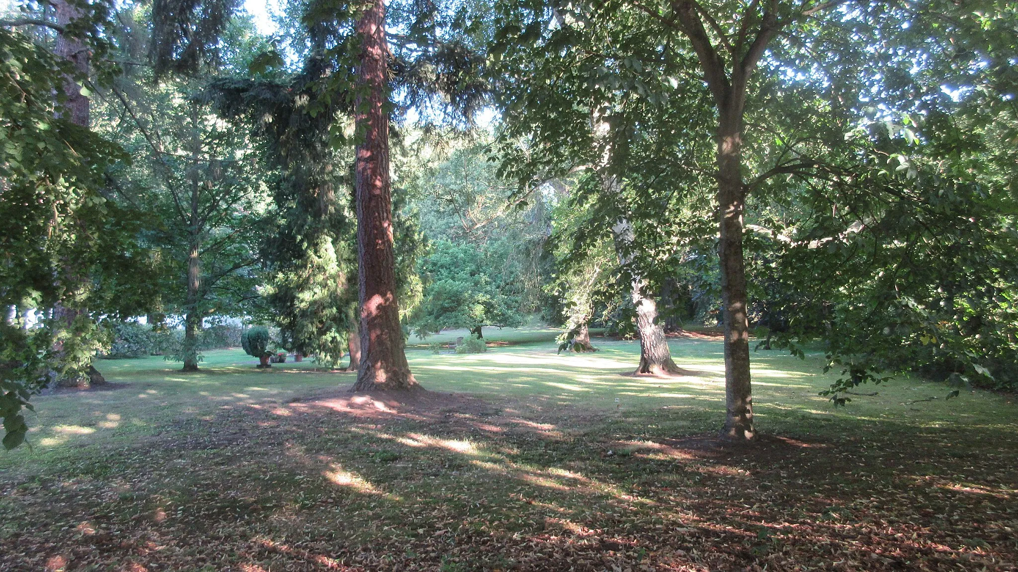 Photo showing: Grünbereich am Amtshaus.