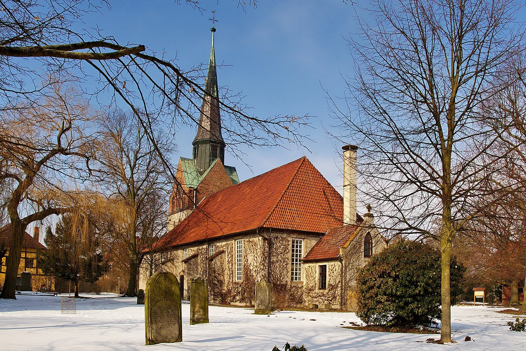 Photo showing: St.-Martins-Kirche zu Sievershausen (Lehrte), Niedersachsen, Deutschland