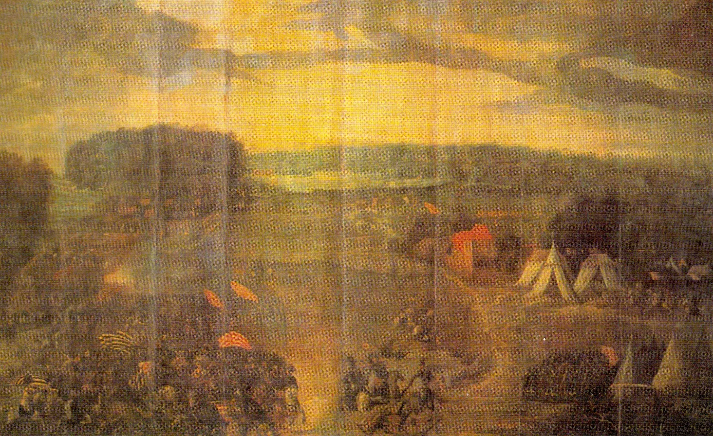 Photo showing: Schlacht bei Sievershausen 1553.