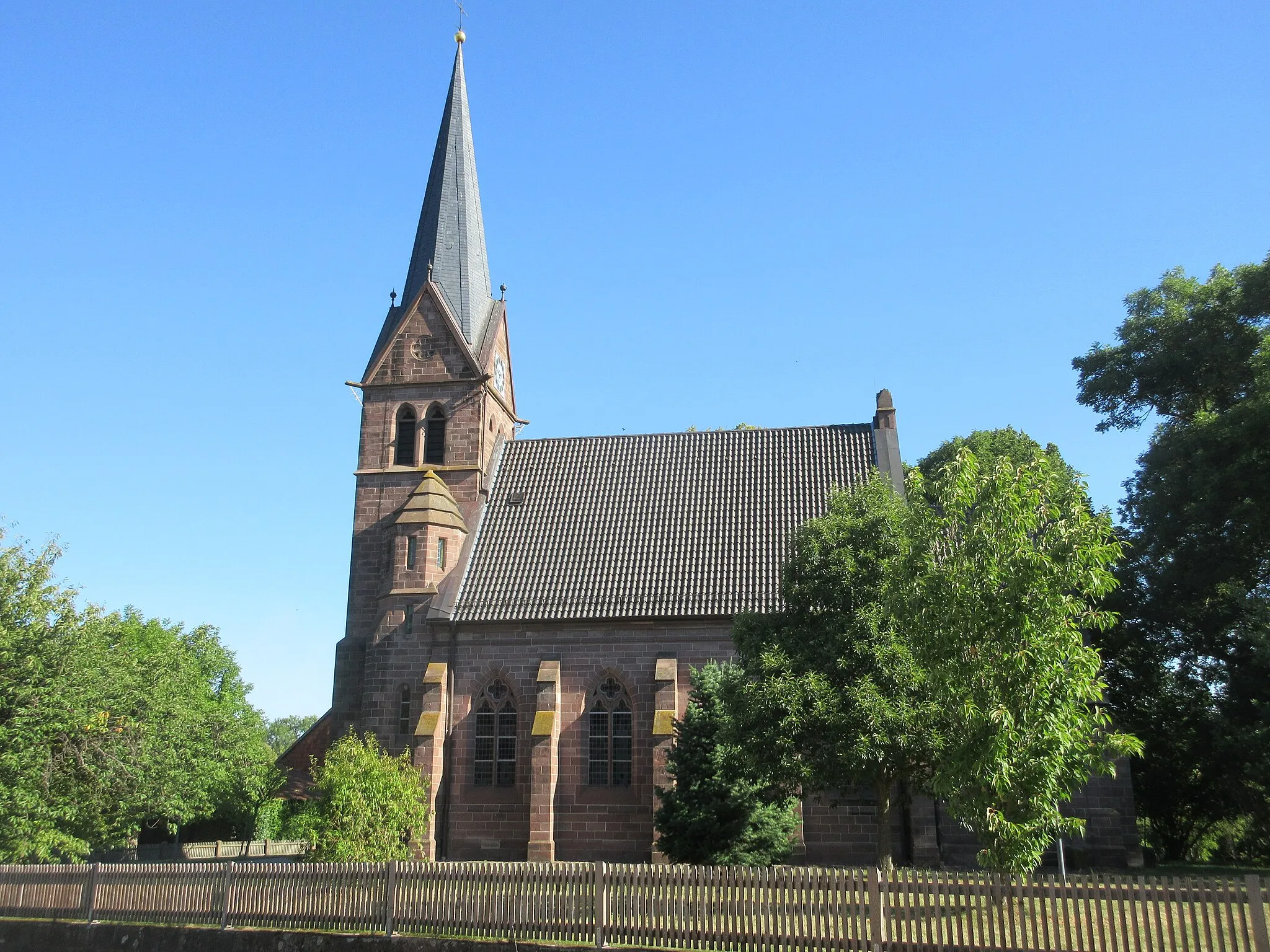 Photo showing: Denkmalgeschütztes Kirchengebäude in der Gemeinde Eimen.